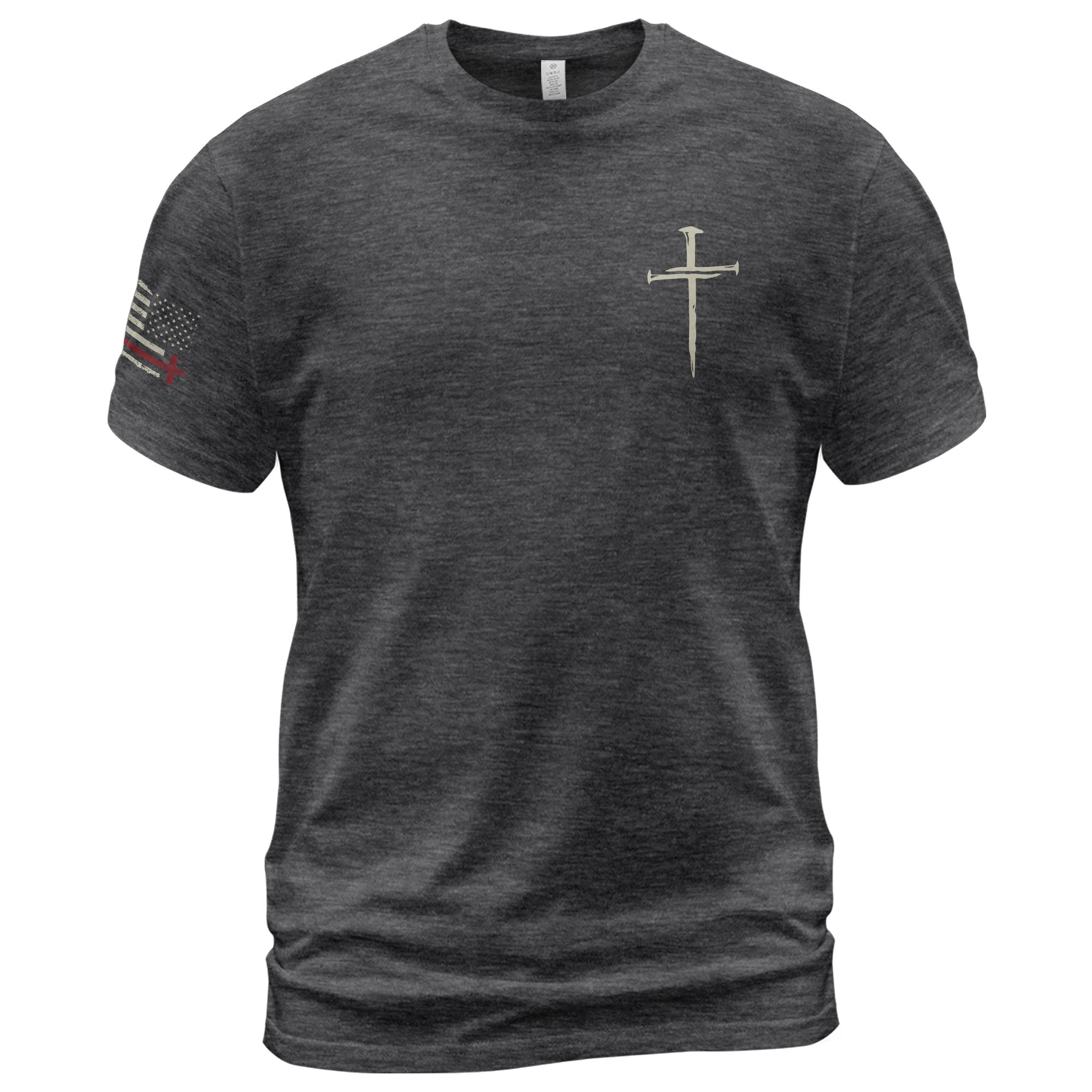 Faith Over Fear Christian Cross Patriotic Religious Jesus Shirt