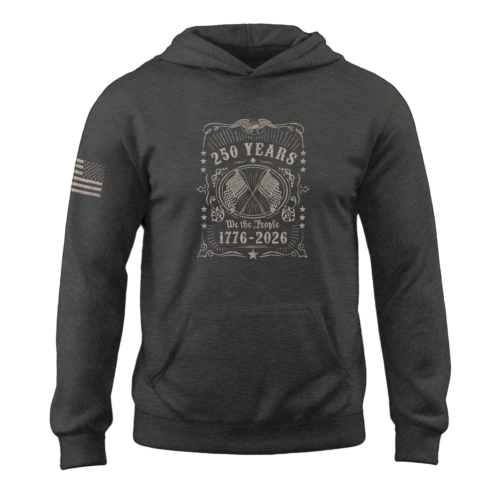 USA 250th Anniversary Semiquincentennial 250 Years Hoodie 1776-2026 We The People Patriotic