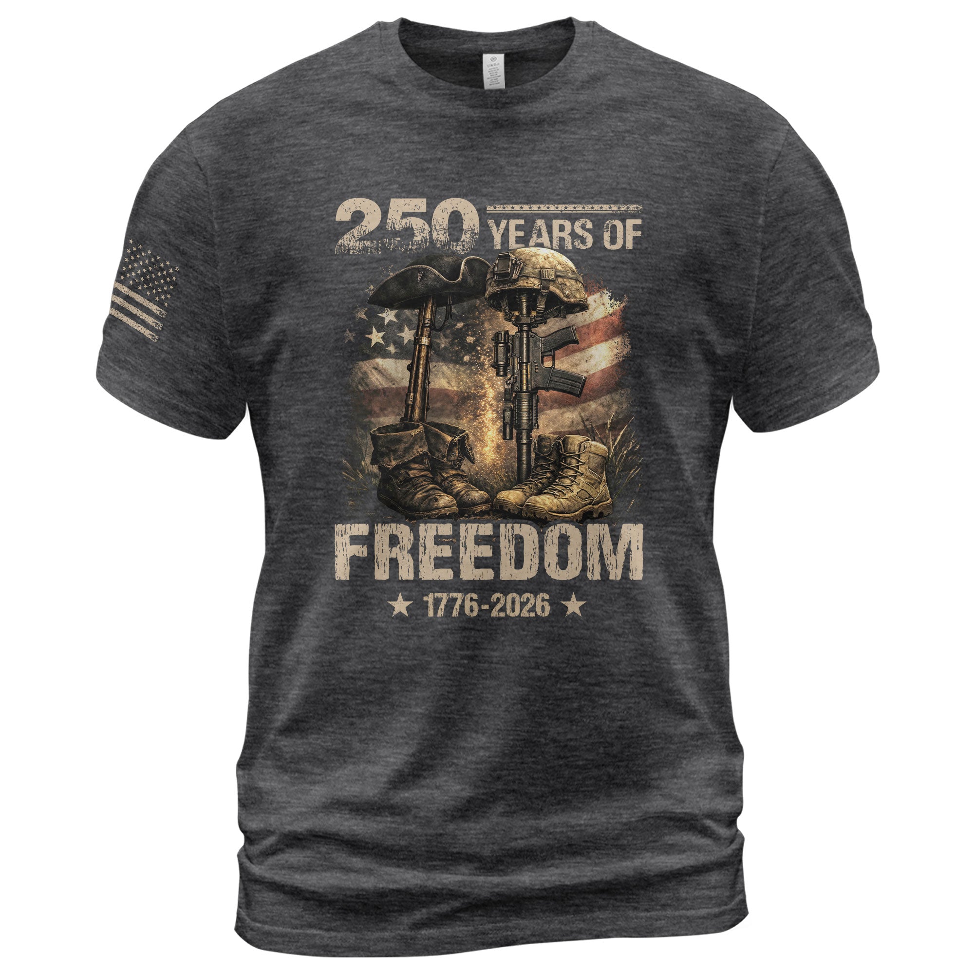 Honoring Past & Present – 250 Years America Anniversary Shirt