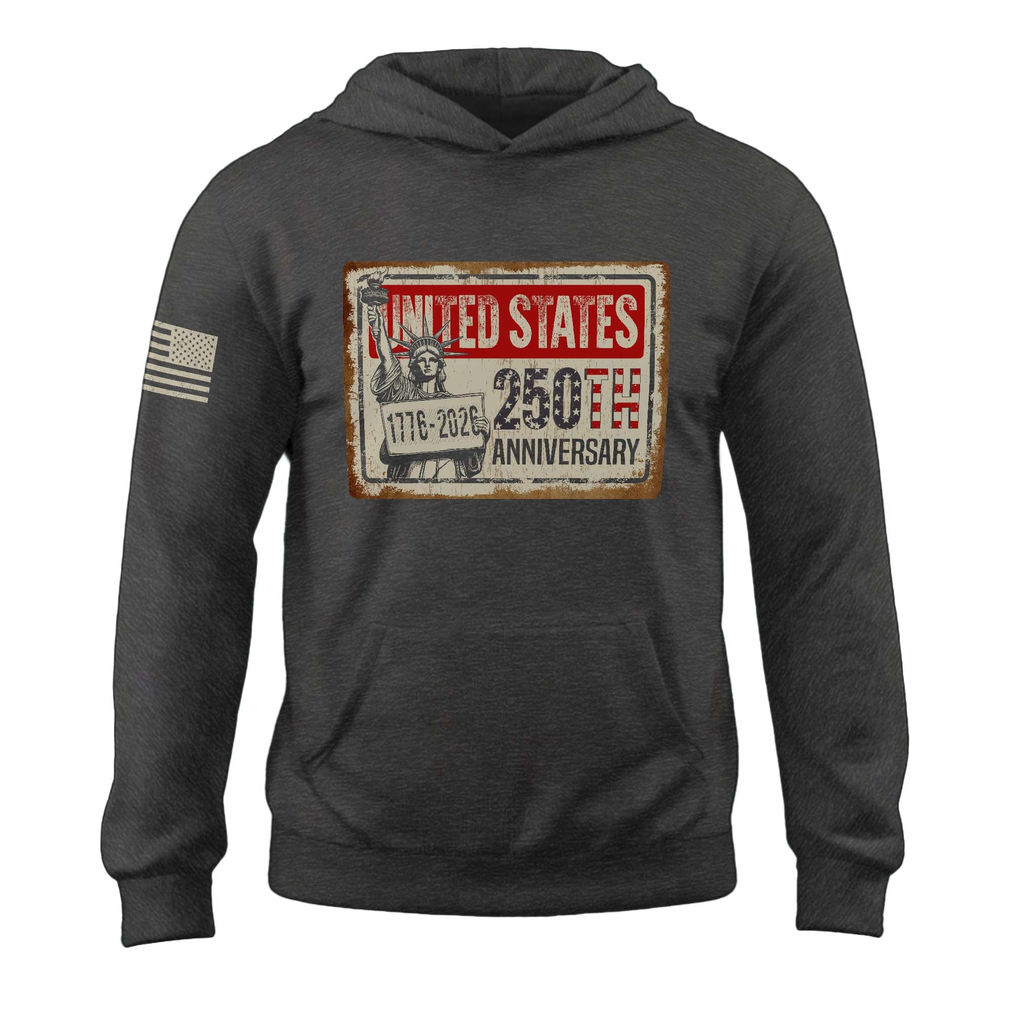 USA 250th Anniversary Hoodie 1776–2026, Timeless American Heritage Freedom Hoodie