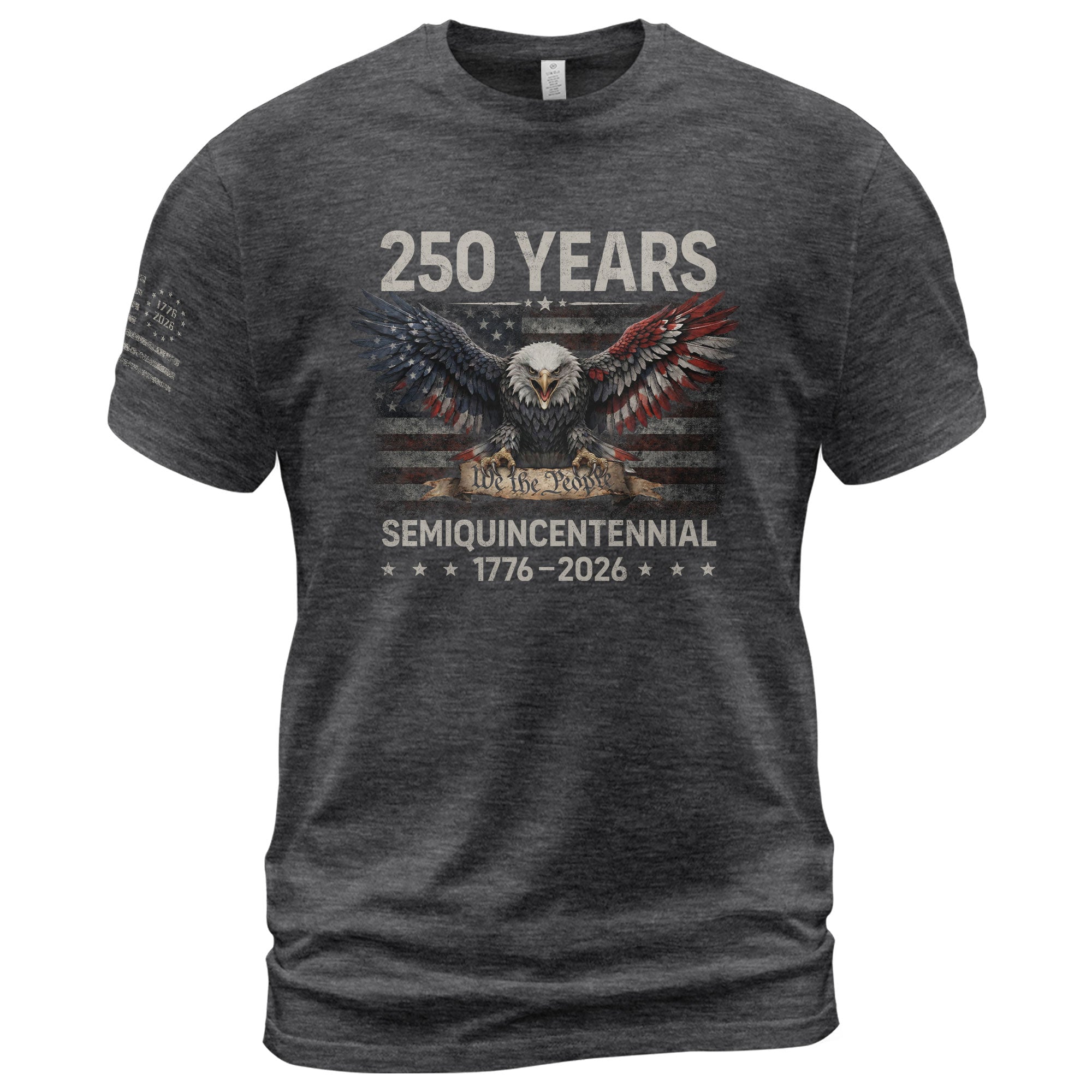 USA 1776–2026 250th Anniversary Shirt, Semiquincentennial Eagle Spirit of Freedom