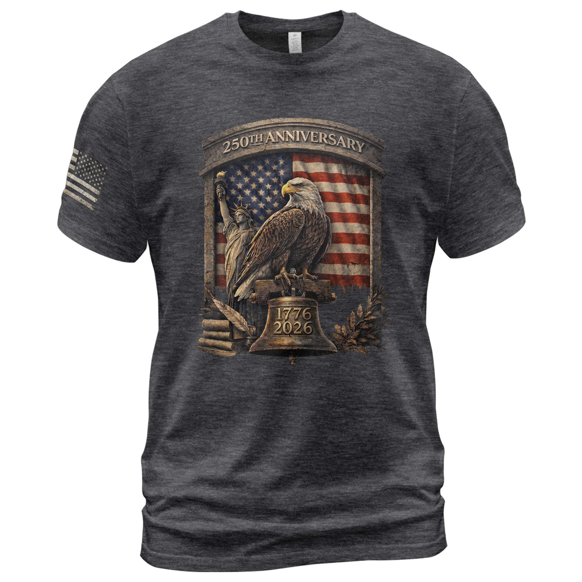 American Eagle 250th Anniversary Shirt Patriotic Independence Freedom 1776–2026