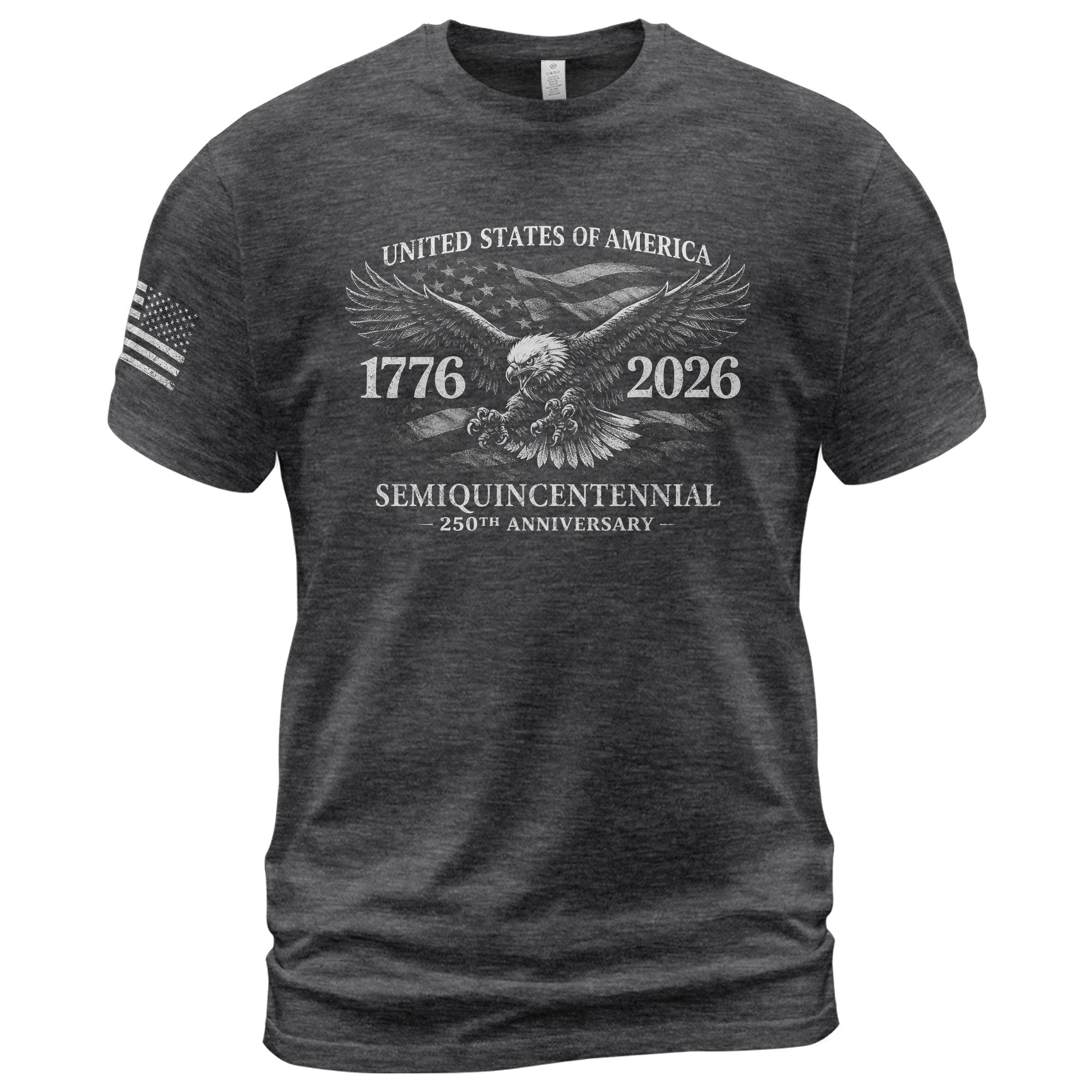 USA 250 Years American Pride Shirt 1776-2026 Eagle USA Patriotic