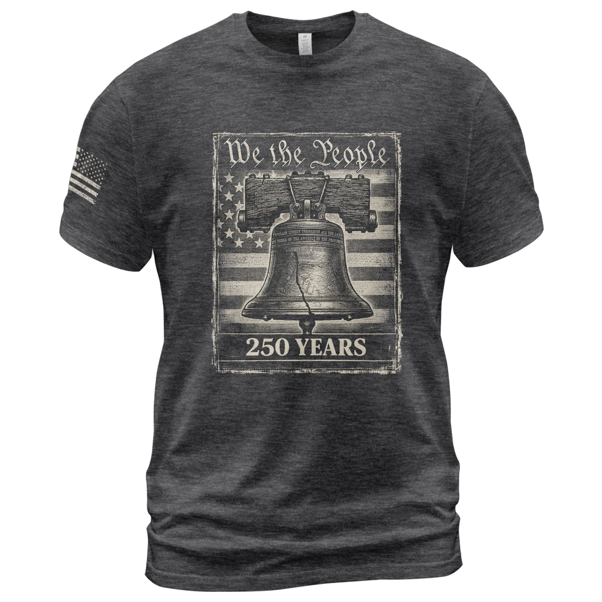 America 250th Anniversary T-Shirt - Semiquincentennial 1776-2026 Liberty Bell "We The People" Patriotic Tee
