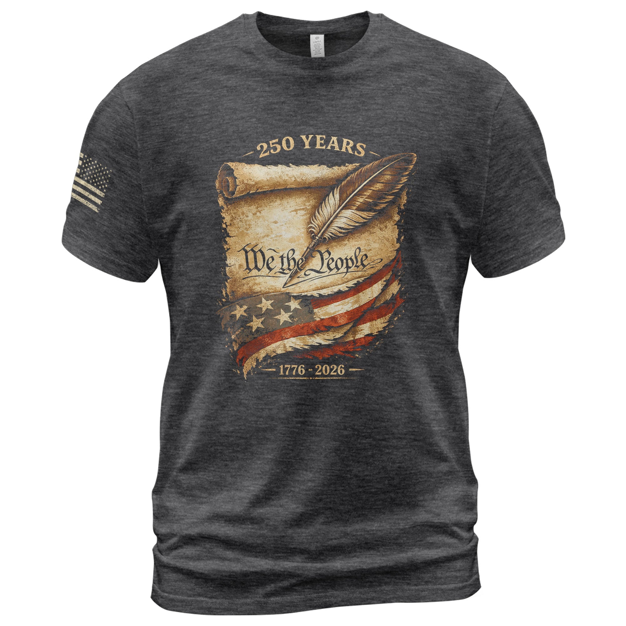 Semiquincentennial We The People 250 Years Patriotic USA Shirt 1776–2026