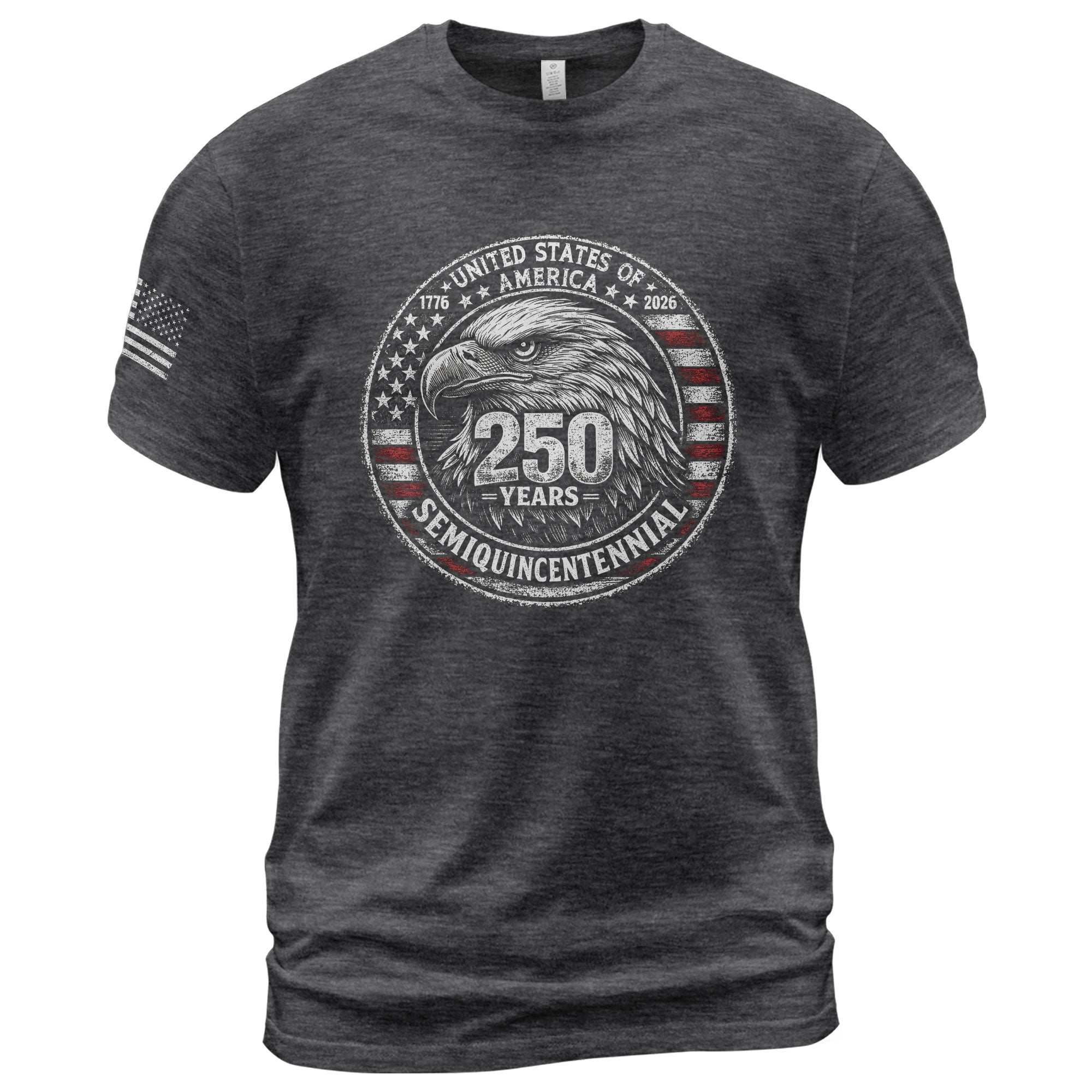 America 250th Anniversary T-Shirt 1776-2026 – Bald Eagle Independence Tribute Tee