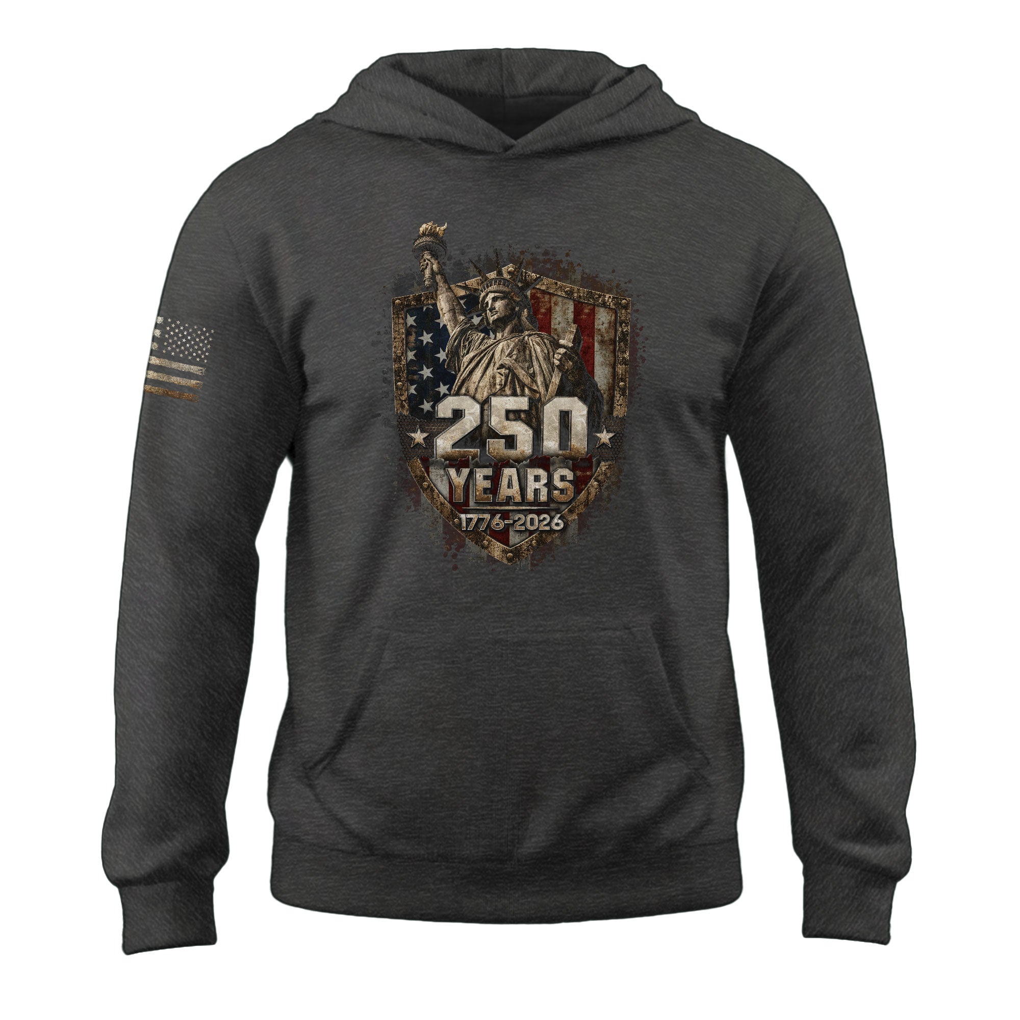 USA 250th Anniversary Hoodie 1776–2026, Patriotic American Freedom Celebration Design