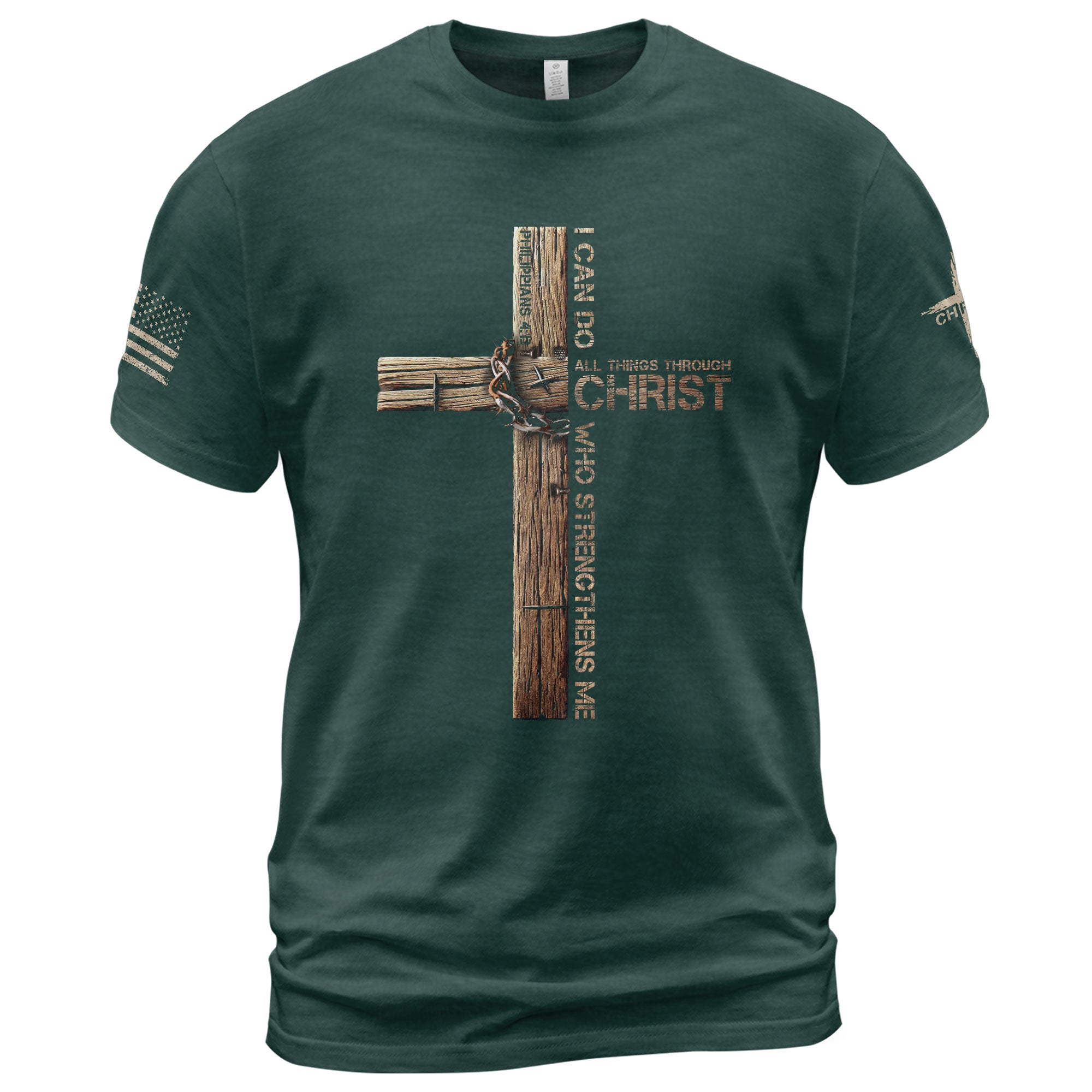 Through Christ I Am Strong T-Shirt