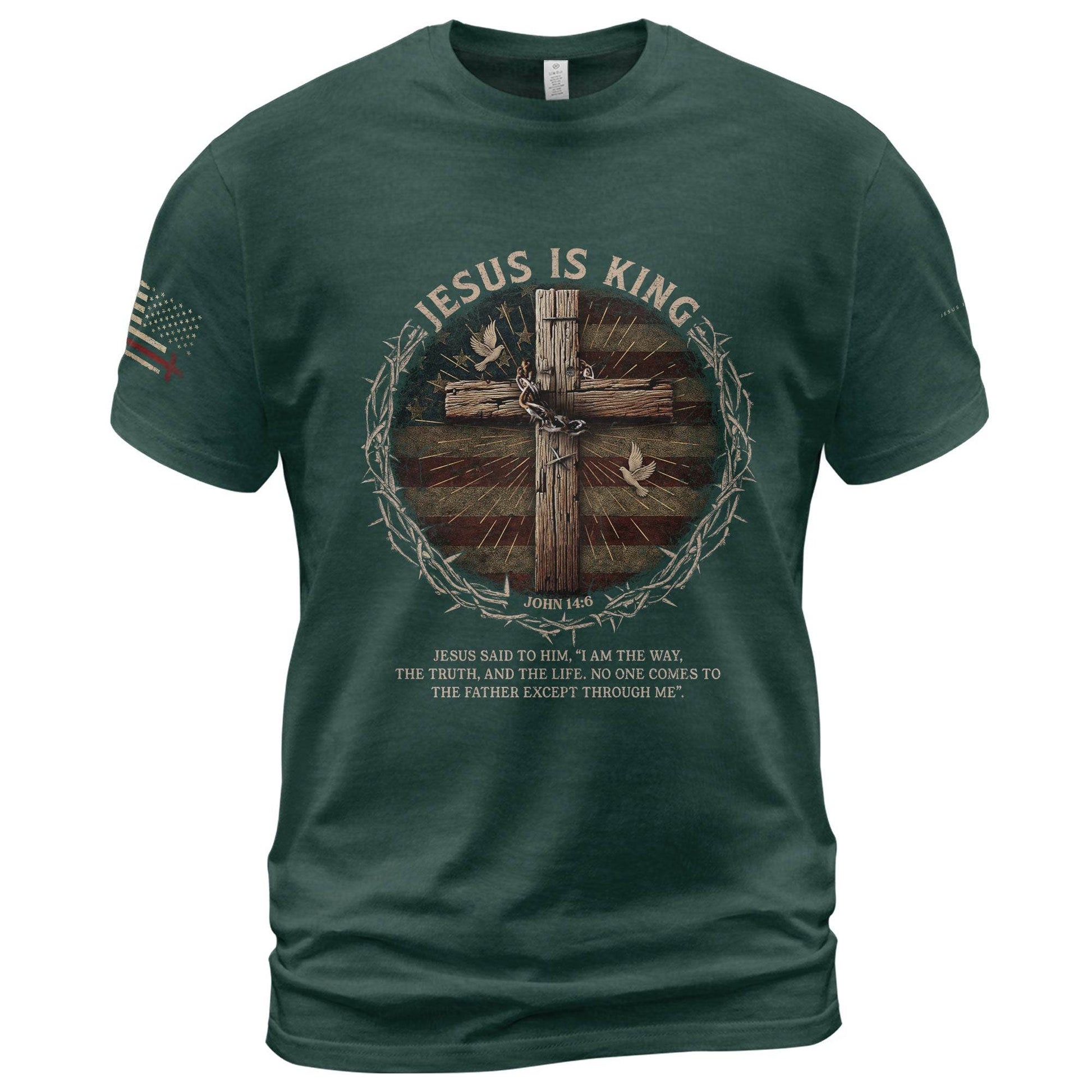 Jesus Is King – The Way. The Truth. The Life. - Rust Field Wear