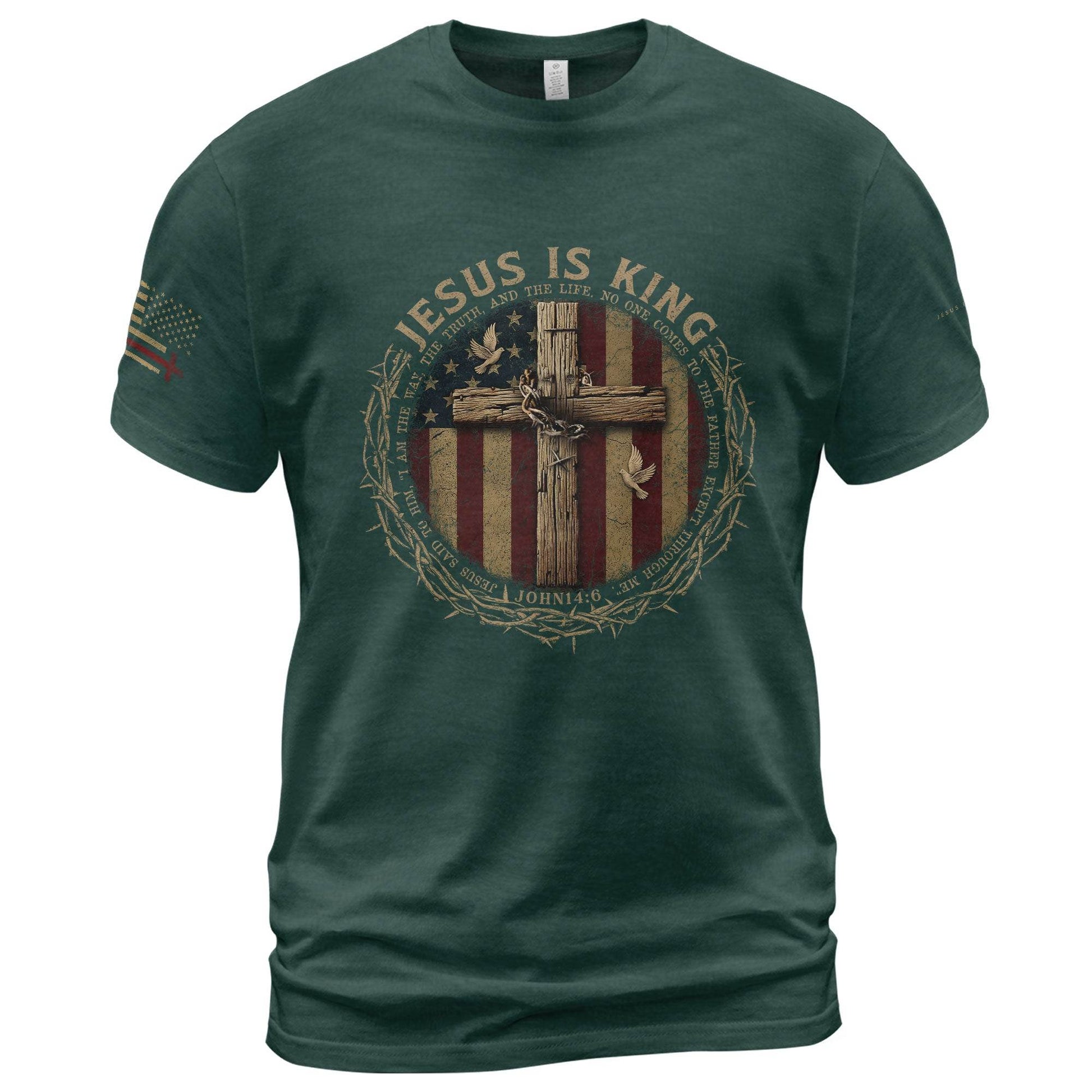 Jesus Is King – The Only Way Home - Rust Field Wear