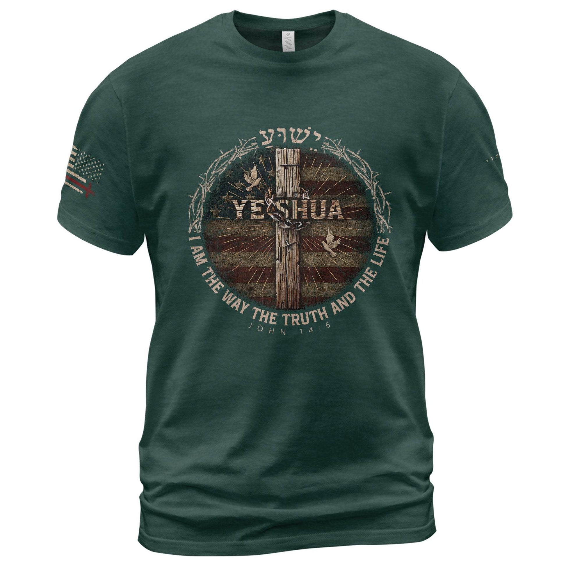 Yeshua – The Only Way (John 14:6) - Rust Field Wear