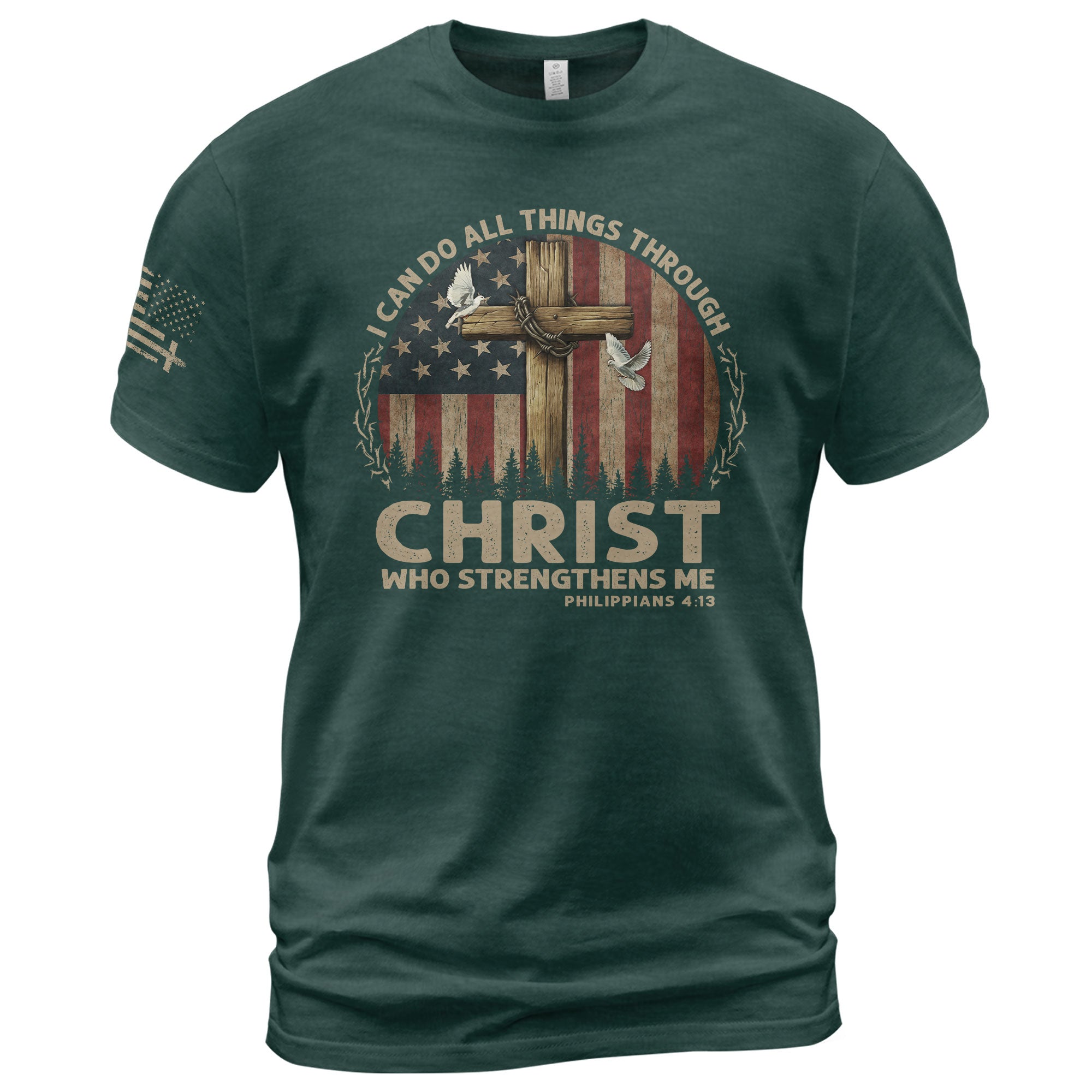 I Can Do All Things Through Christ Shirt – Philippians 4:13 Tee