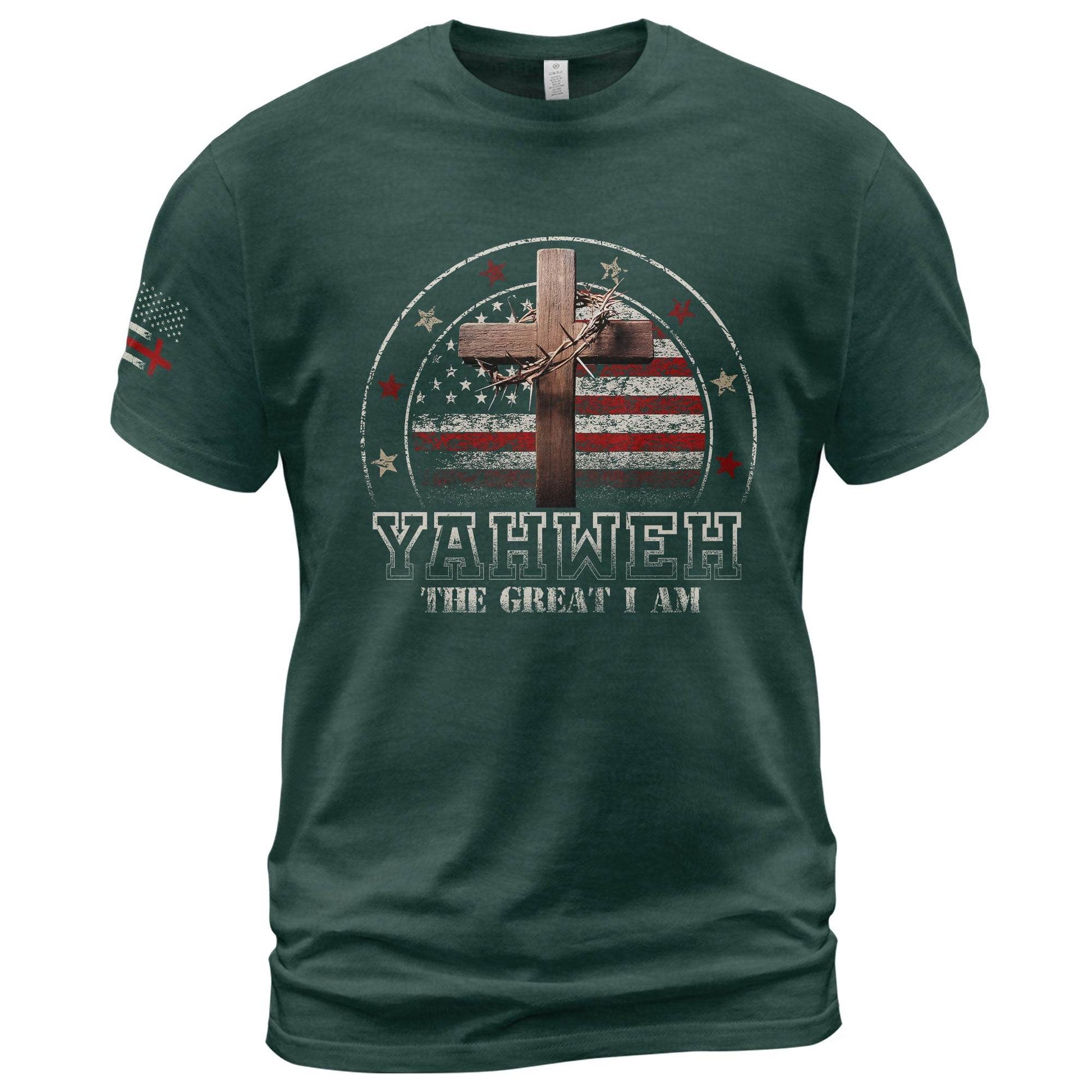 Yahweh – The Great I Am T-Shirt - Rust Field Wear