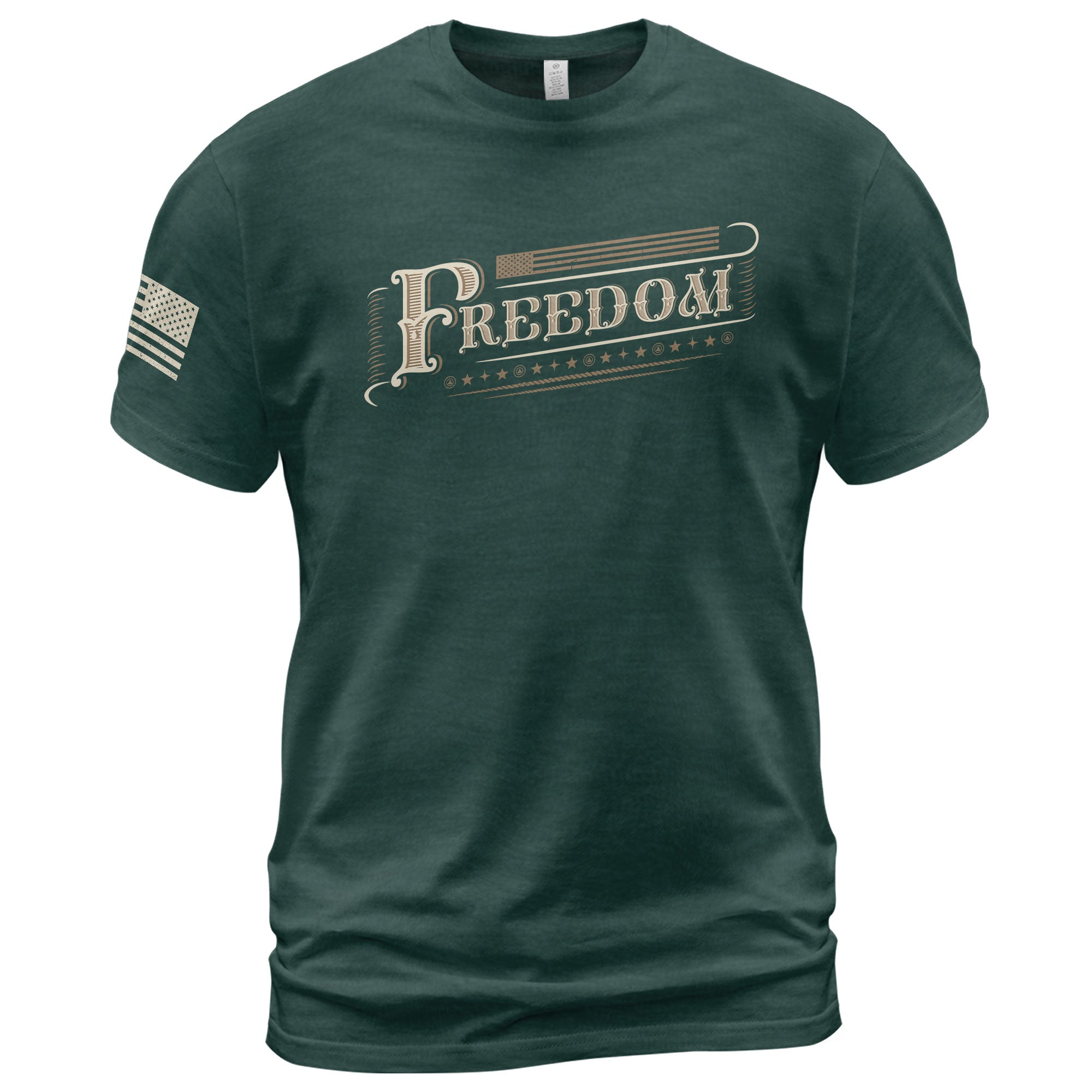 Vintage 'Freedom' Script T-Shirt