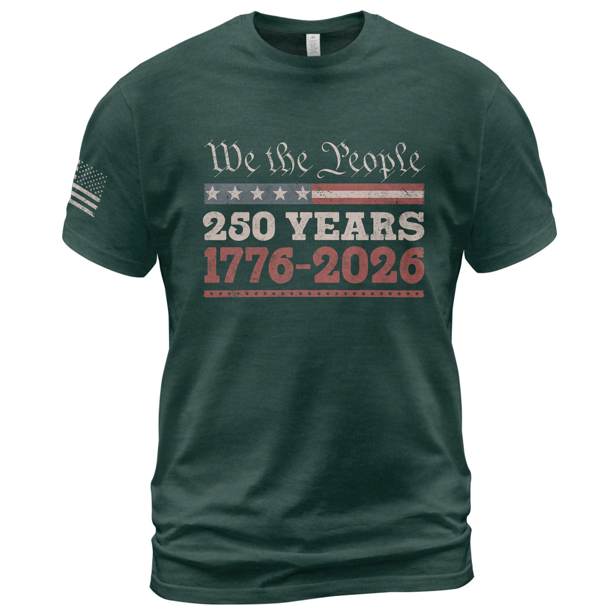 We The People 250 Years Independence Shirt – Patriotic USA 1776–2026 Tee