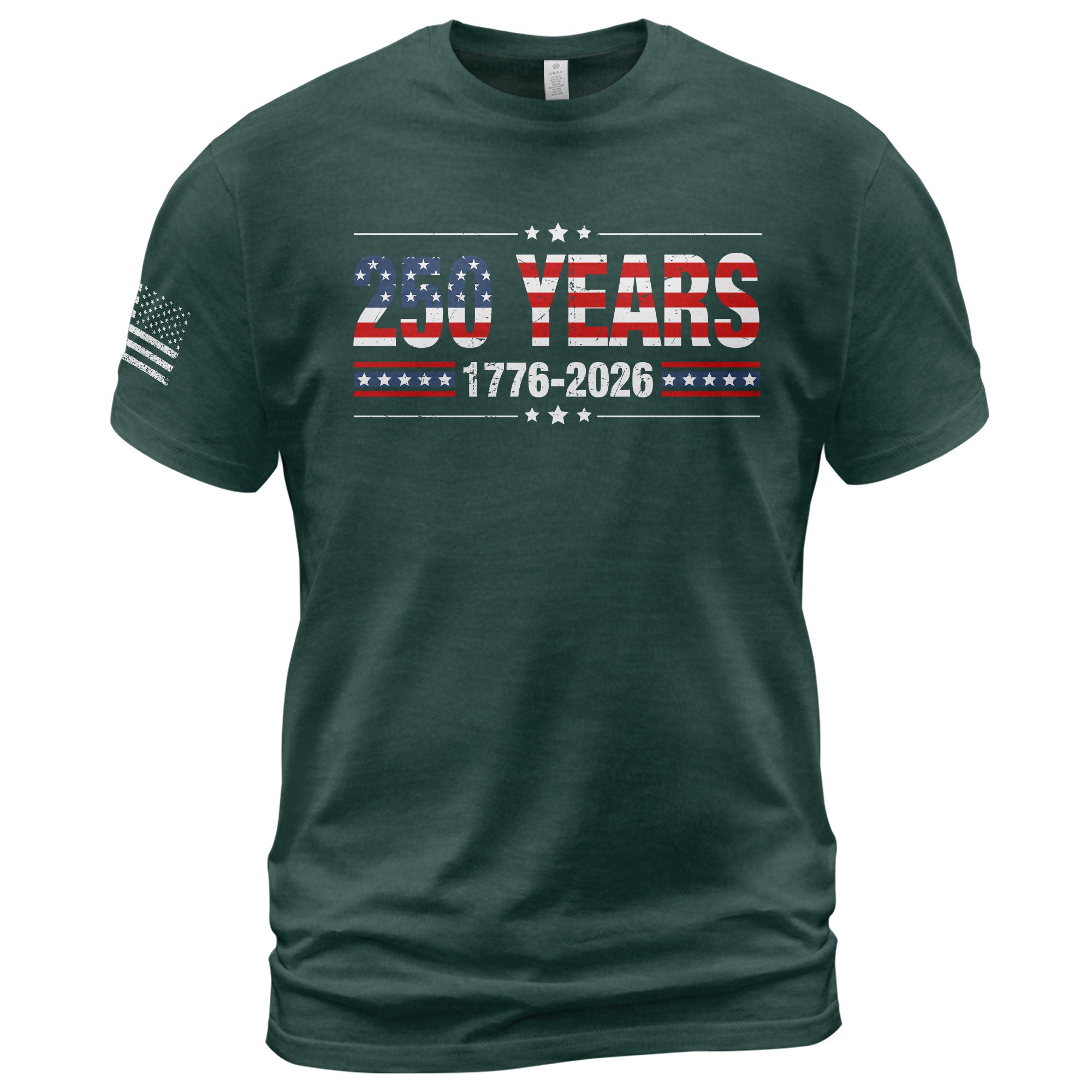 250 Years USA Independence Shirt – Classic Stars & Stripes 1776–2026 Tee