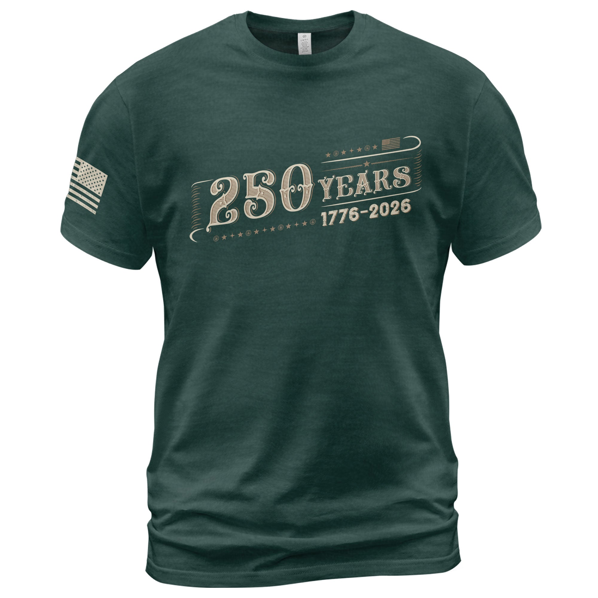 250 Years Independence Anniversary T-Shirt – 1776–2026 Vintage American Heritage Tee