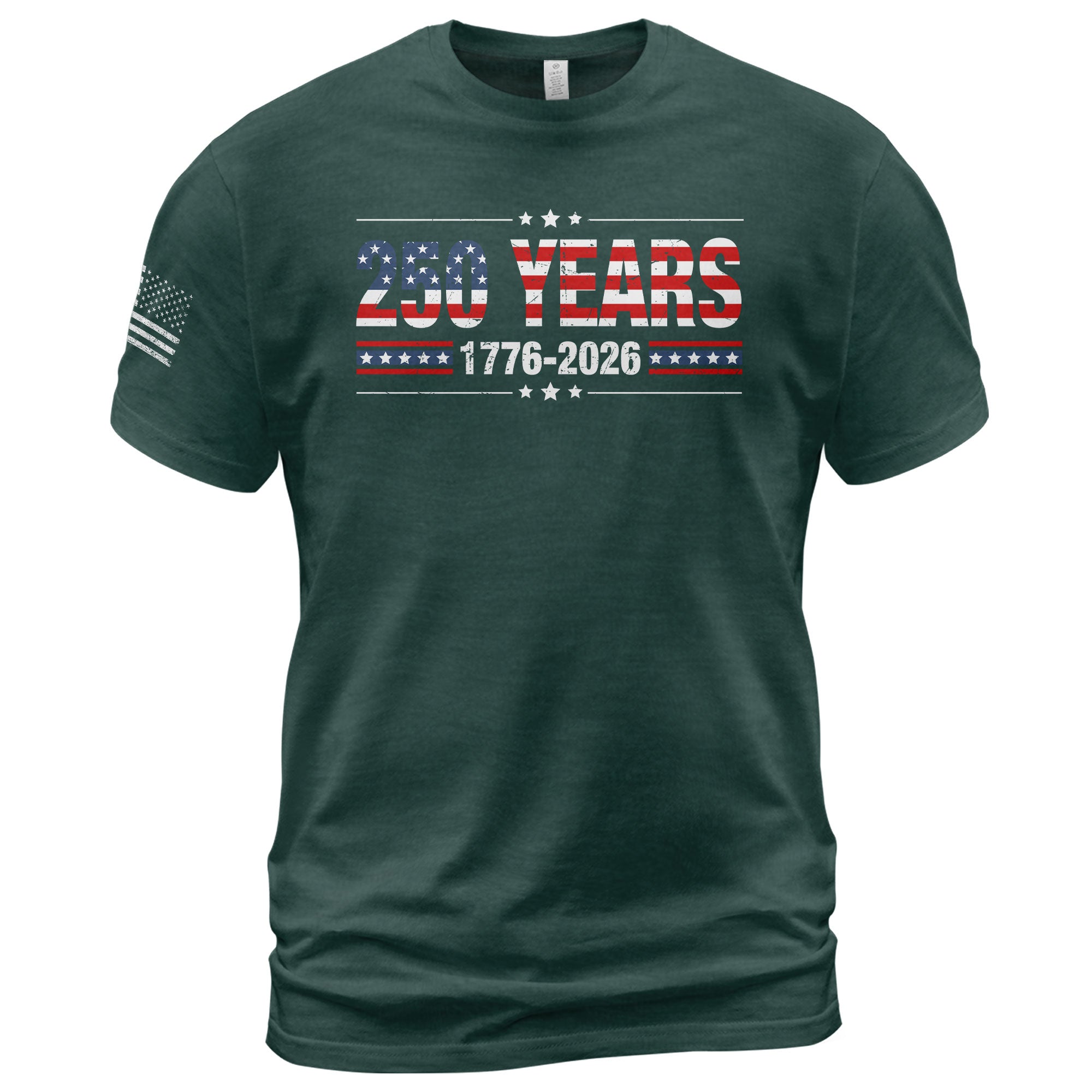 250 Years USA Independence Shirt – Classic Stars & Stripes 1776–2026 Tee