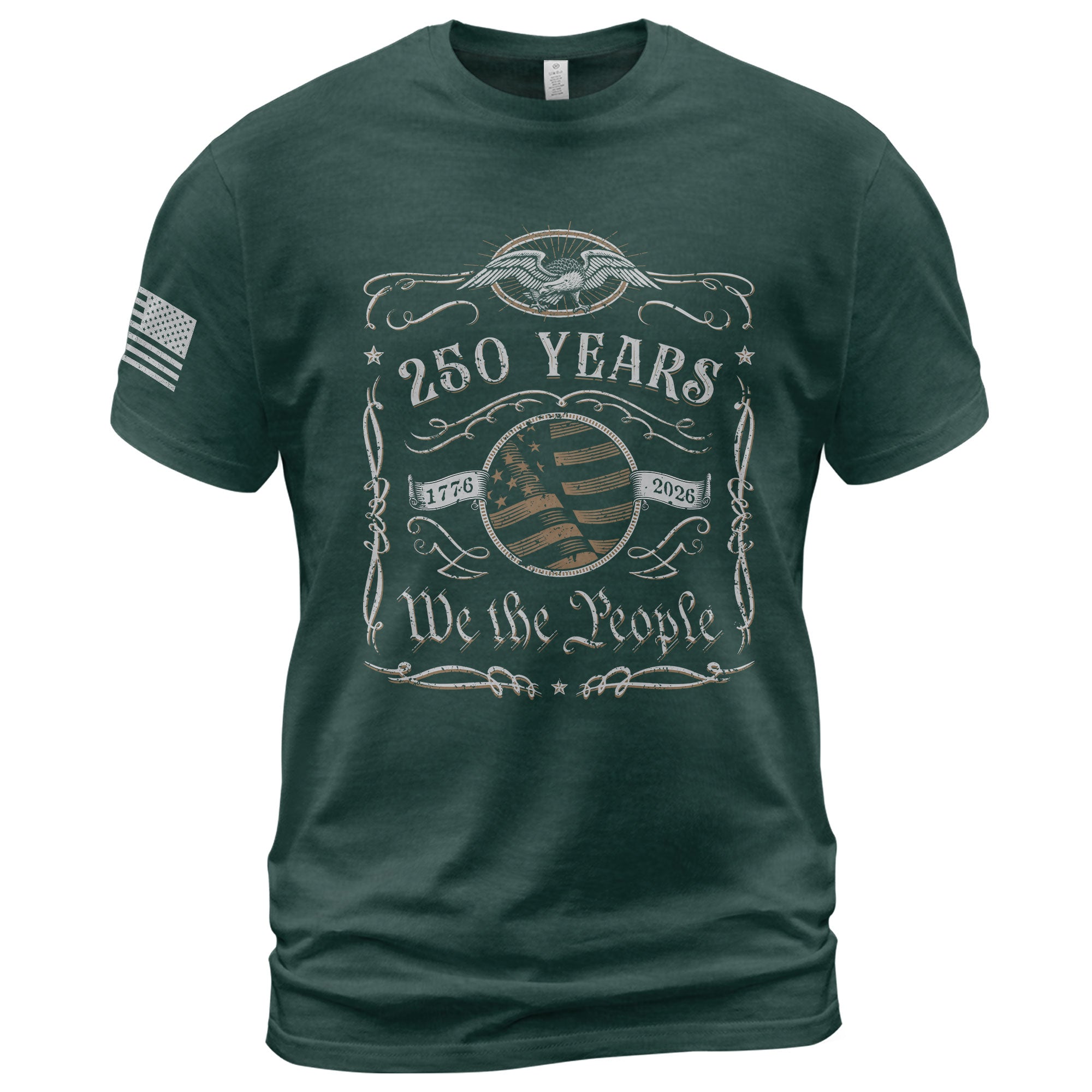 250 Years American Heritage Shirt – Vintage USA Independence Tee 1776–2026