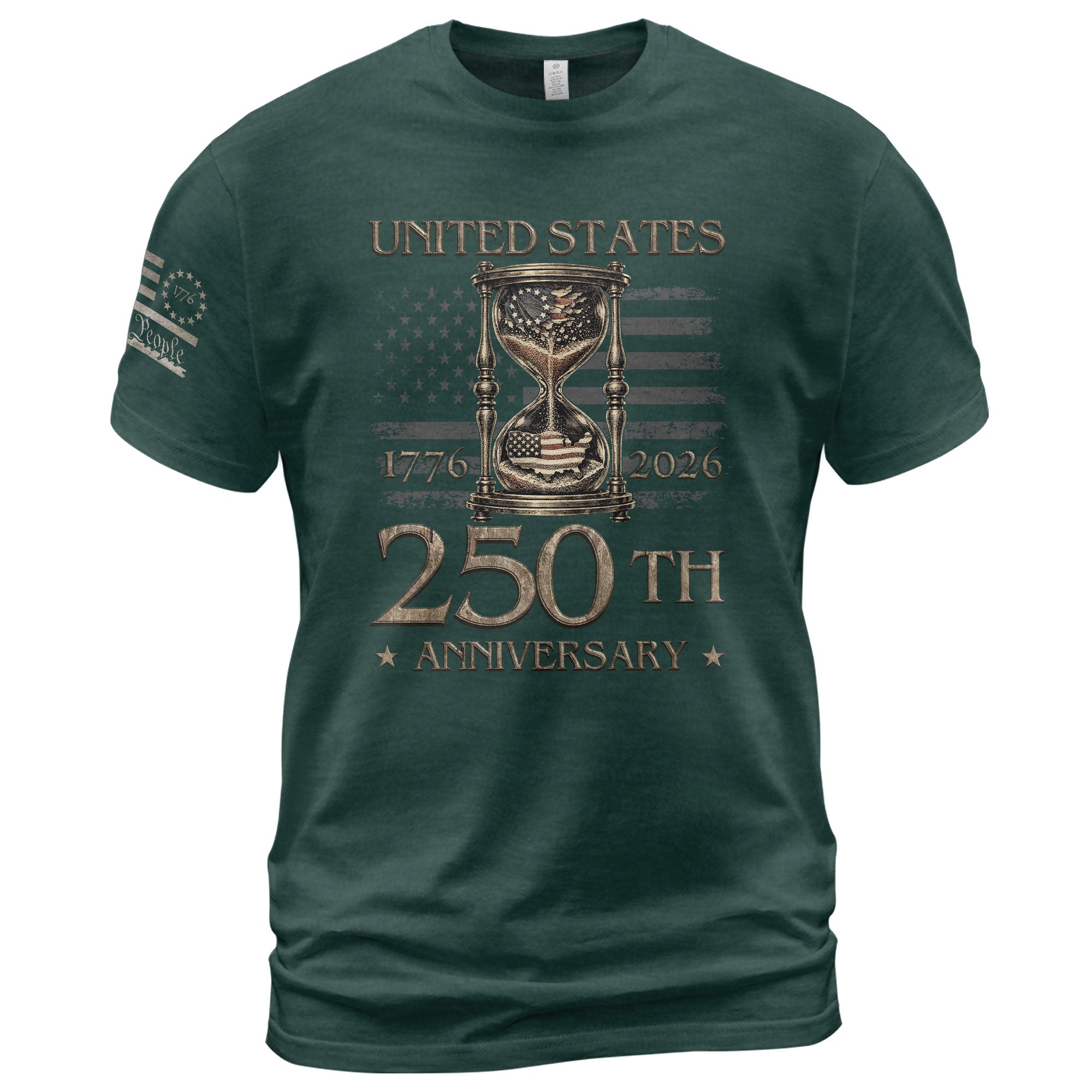 United States 250th Anniversary Shirt – Past, Present & Time-Honored Freedom