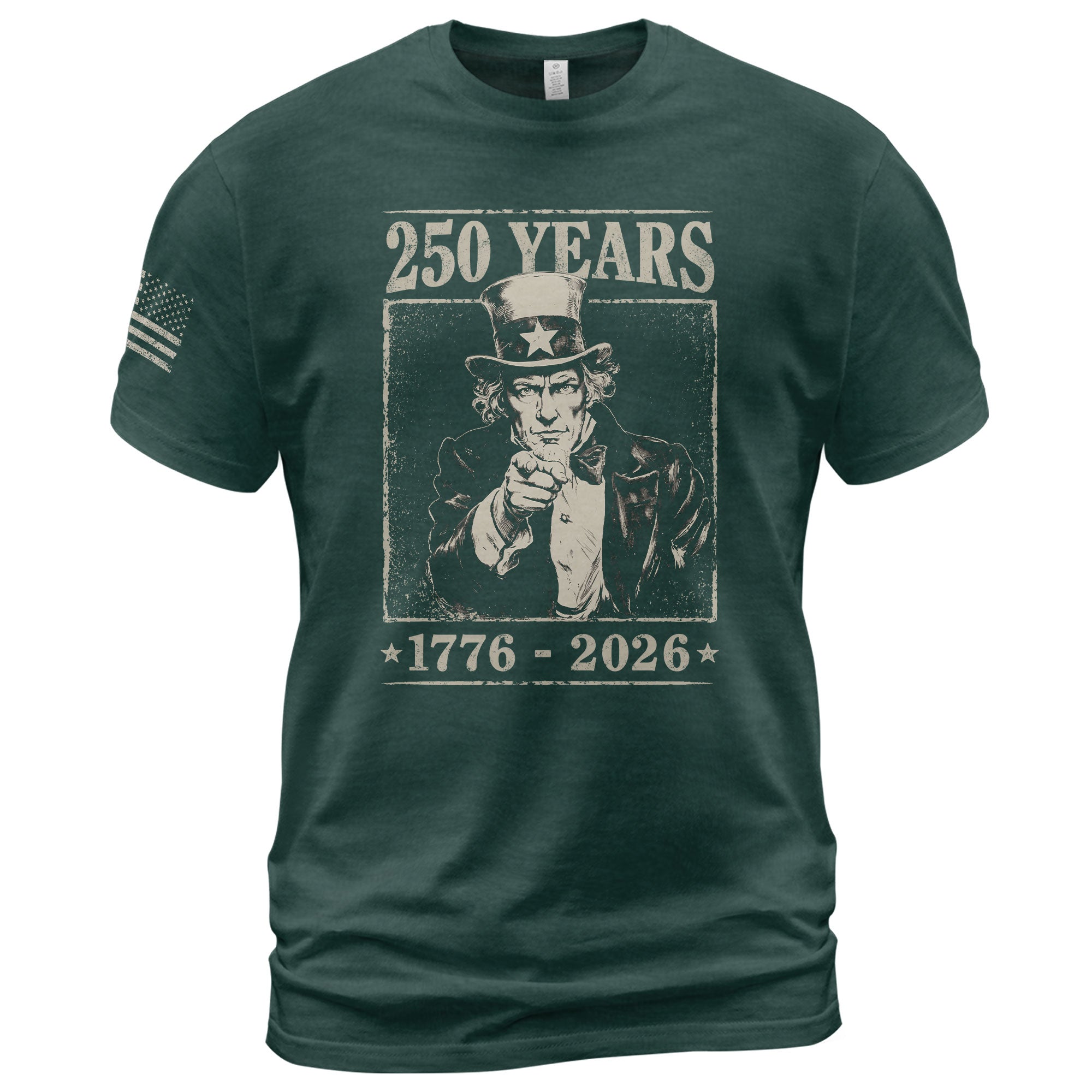 America 250 Years of Freedom Shirt 1776–2026 Heritage Edition