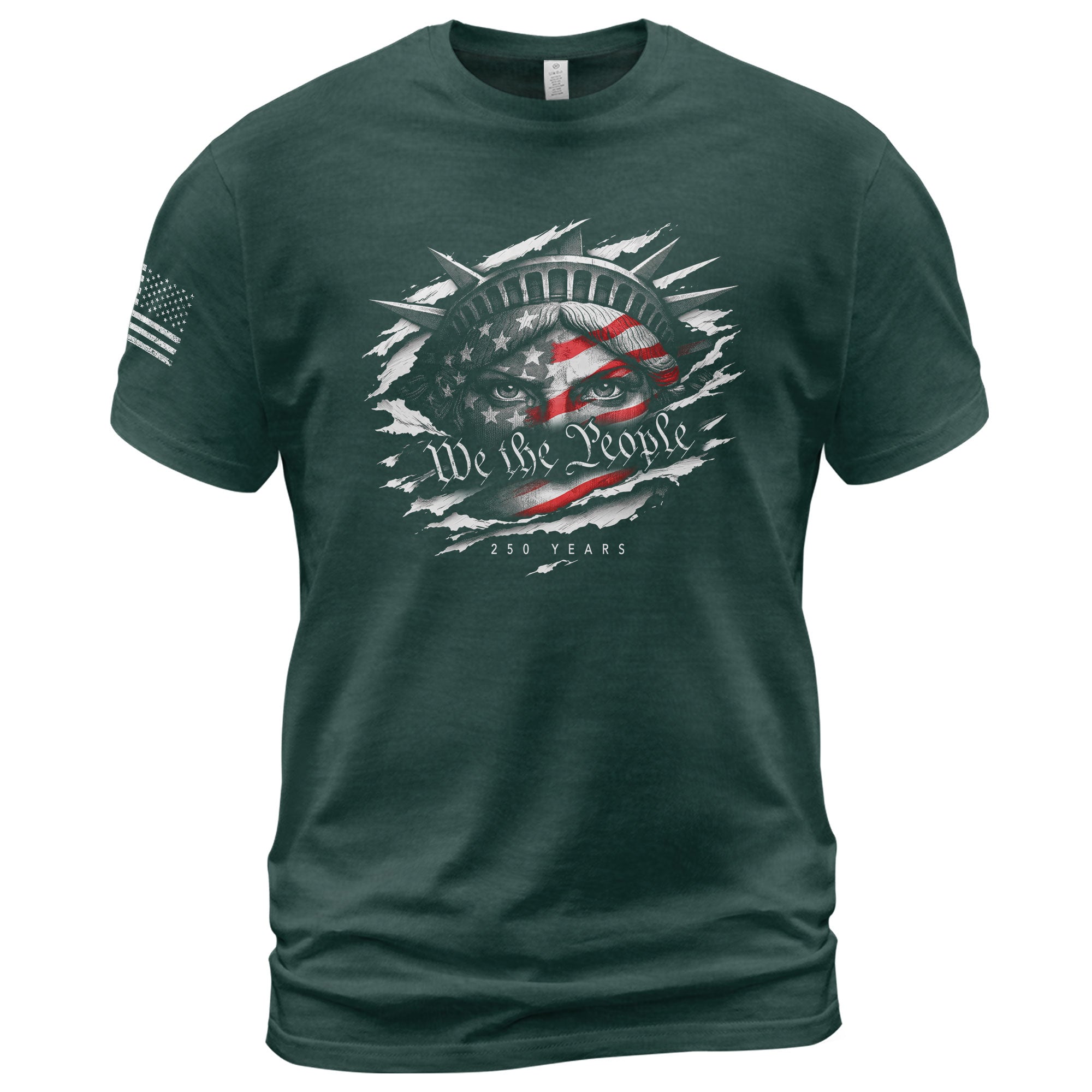 America 250th Anniversary T-Shirt - 250 Years 1776-2026 We The People Patriotic Tee