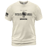 USA 250th Anniversary T-Shirt 250 Years Semiquincentennial 1776-2026 - Patriotic American Eagle & Liberty Bell Men’s Shirt