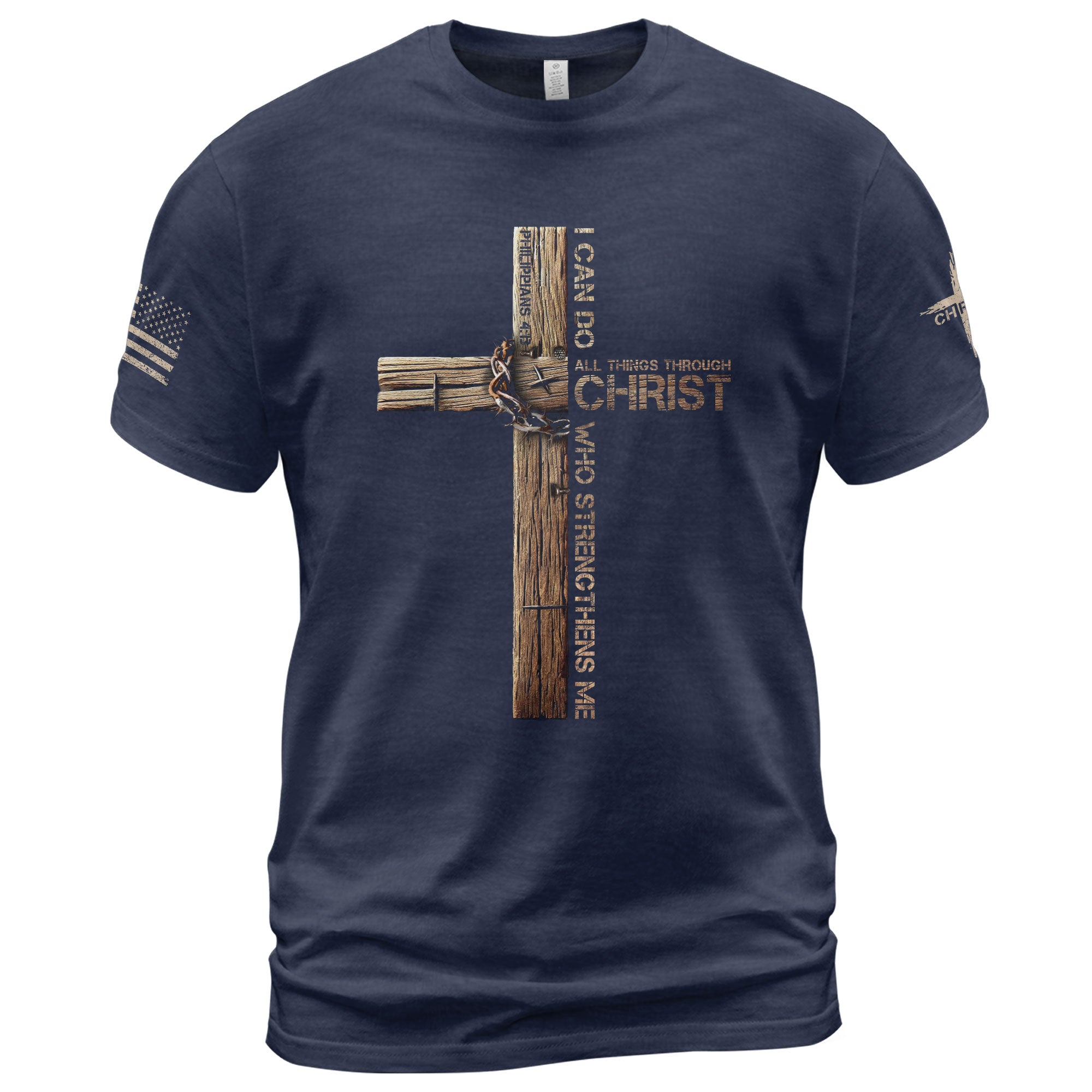 Through Christ I Am Strong T-Shirt