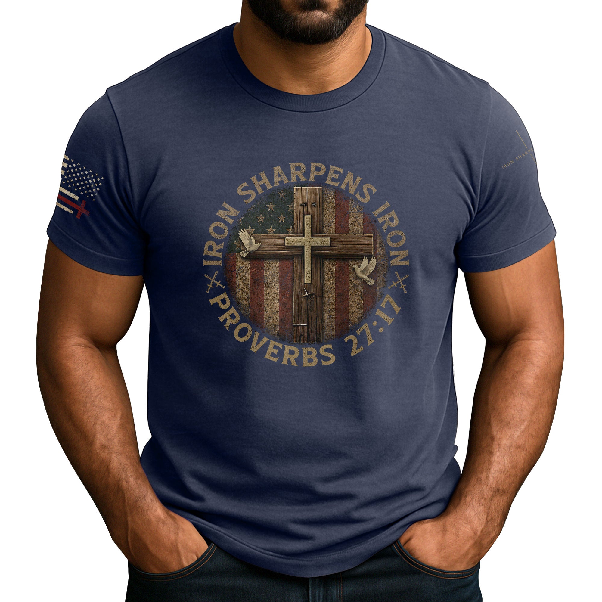 Christian Brotherhood T-Shirt – Iron Sharpens Iron