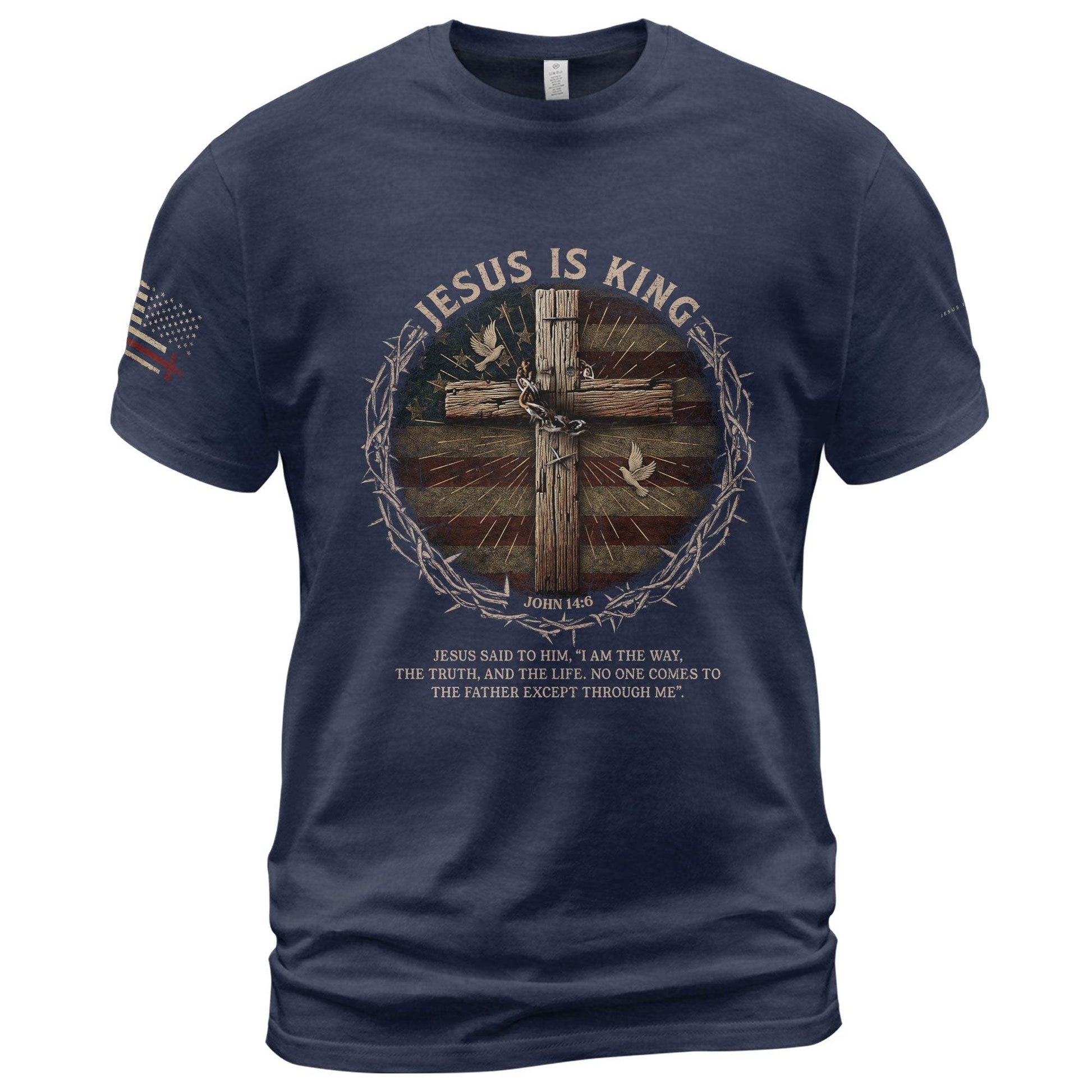 Jesus Is King – The Way. The Truth. The Life. - Rust Field Wear