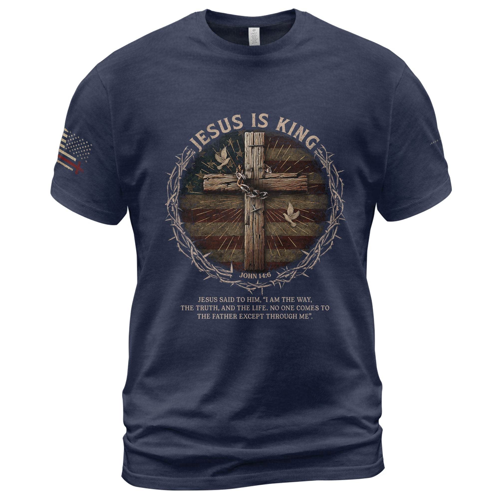 Jesus Is King – The Way. The Truth. The Life. - Rust Field Wear