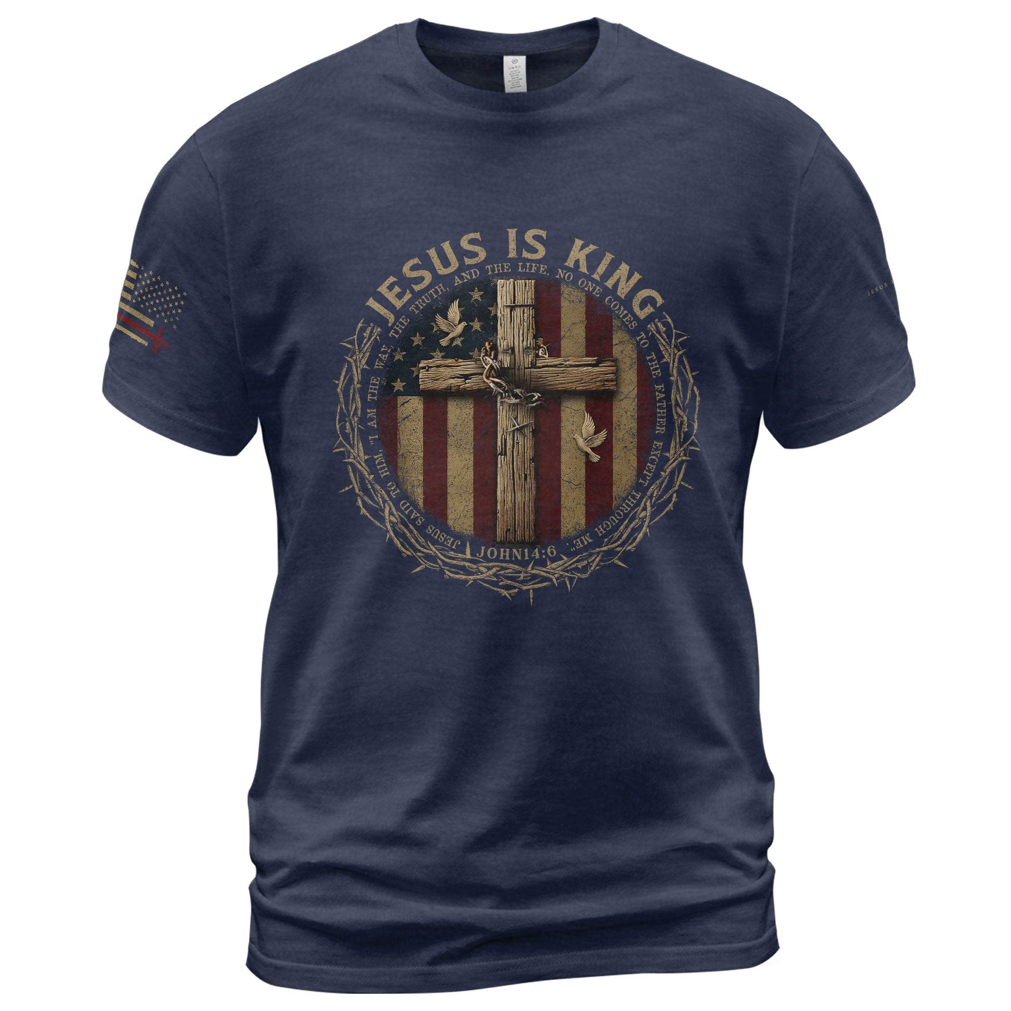 Jesus Is King – The Only Way Home - Rust Field Wear