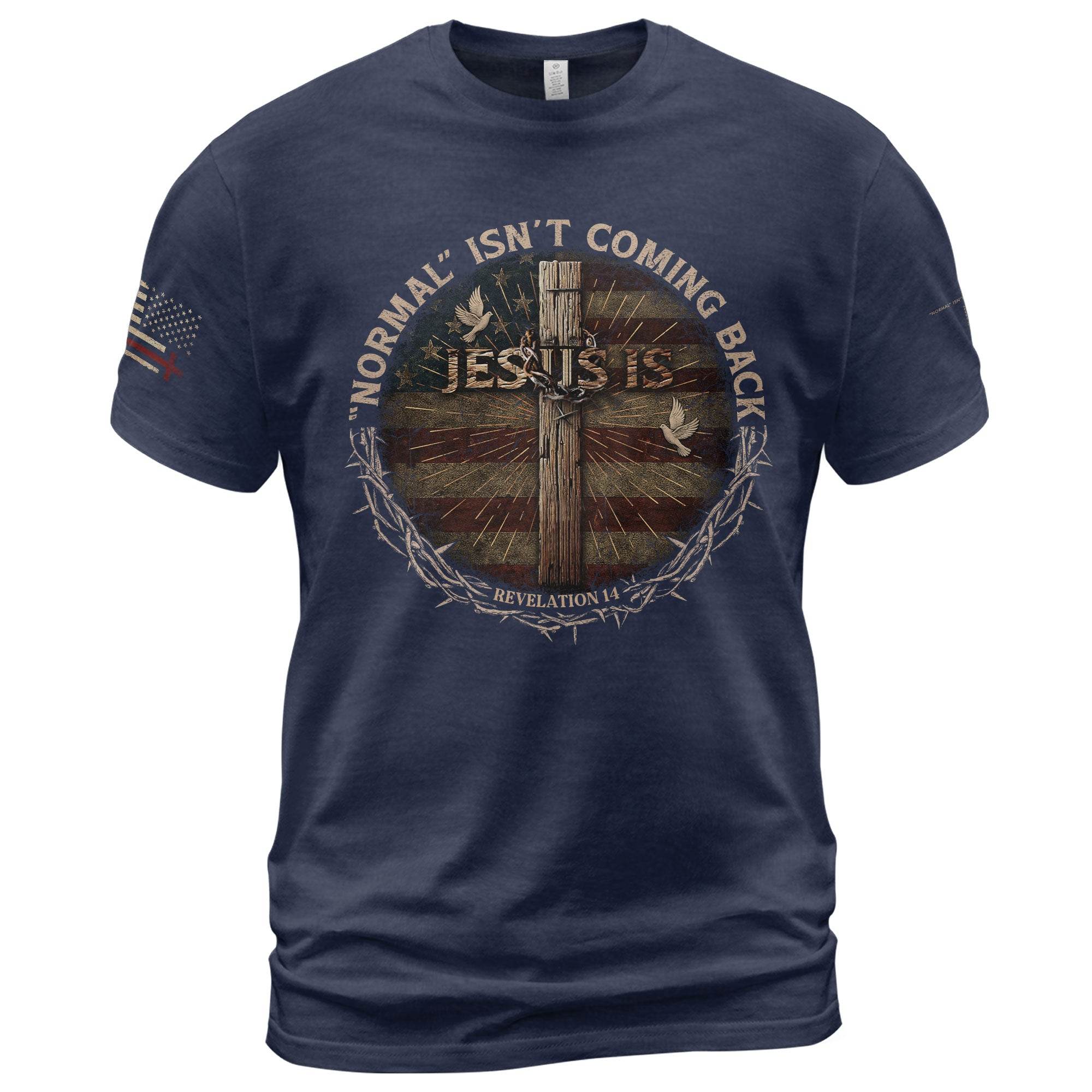 Revelation 14 Jesus Is Coming Back T-Shirt - Rust Field Wear