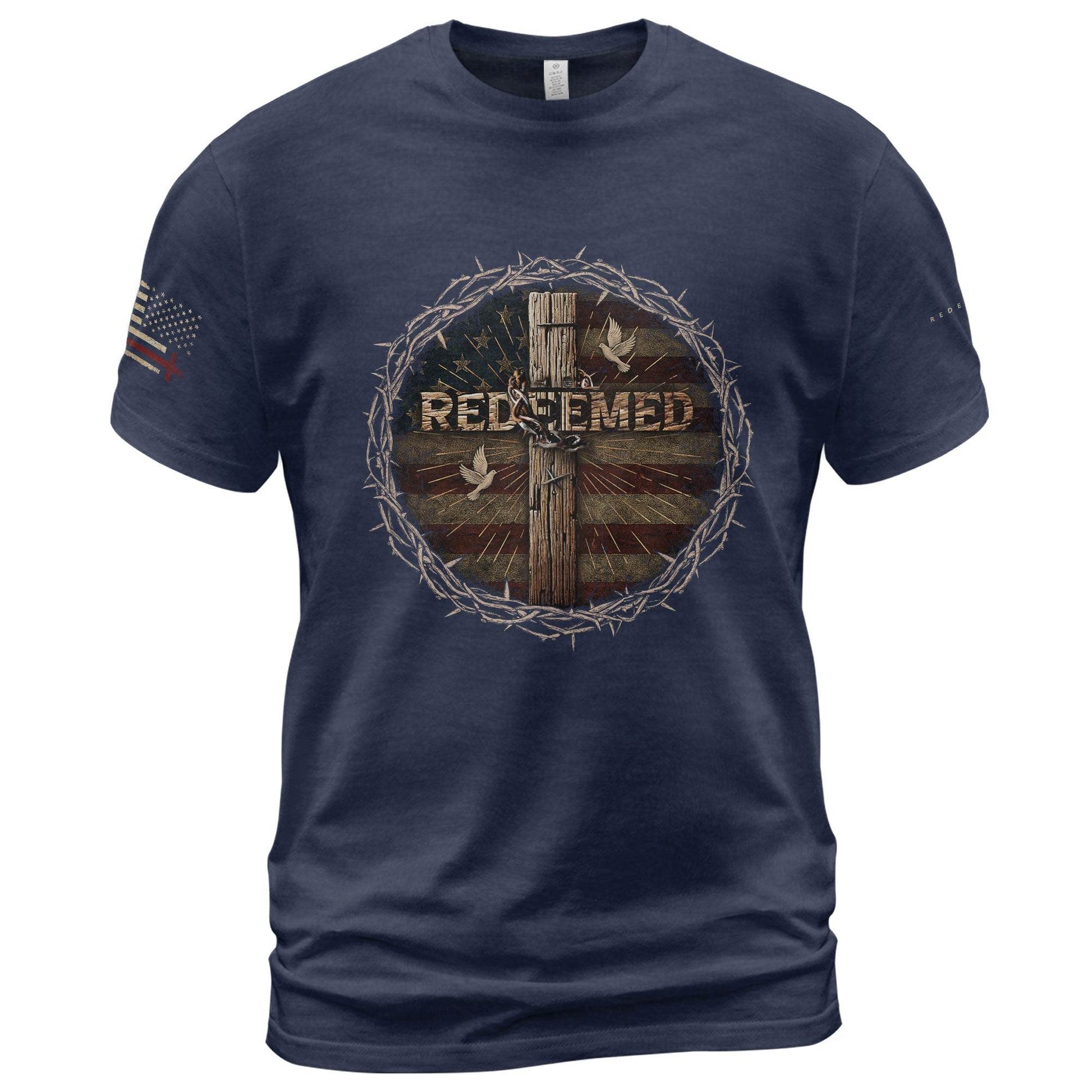 Redeemed by the Cross – Crowned in Grace - Rust Field Wear