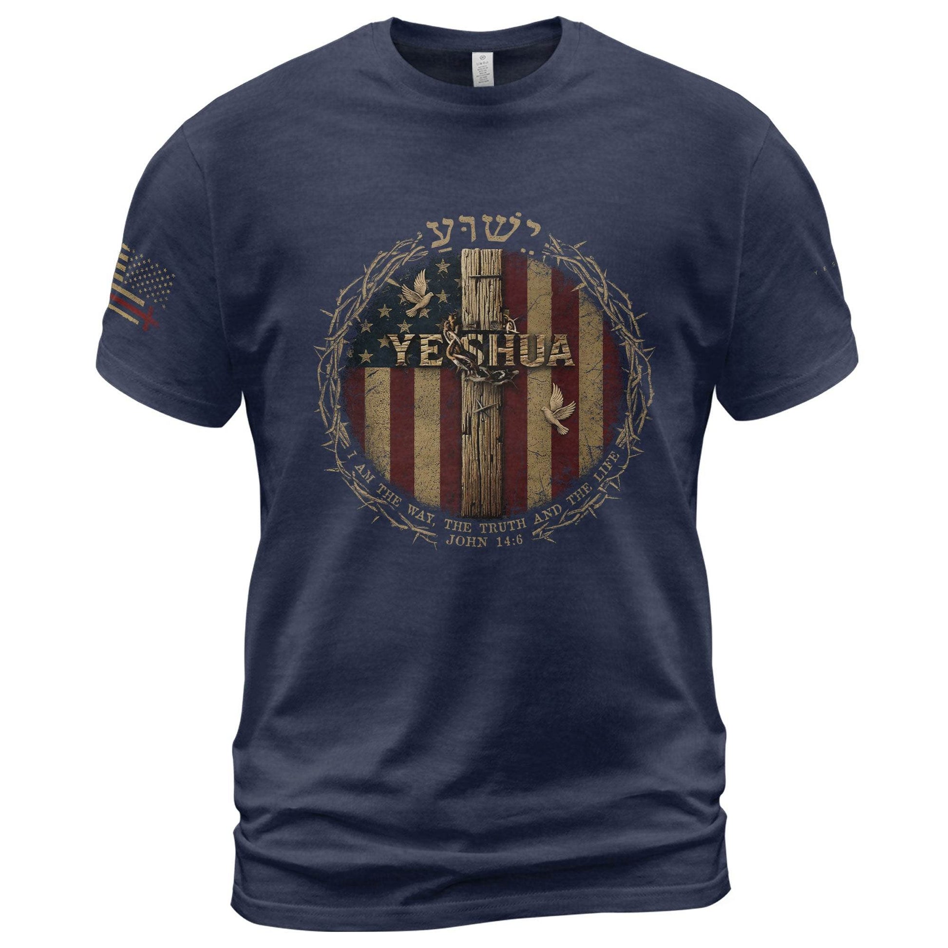 Yeshua – The Way, The Truth, The Life (John 14:6) - Rust Field Wear