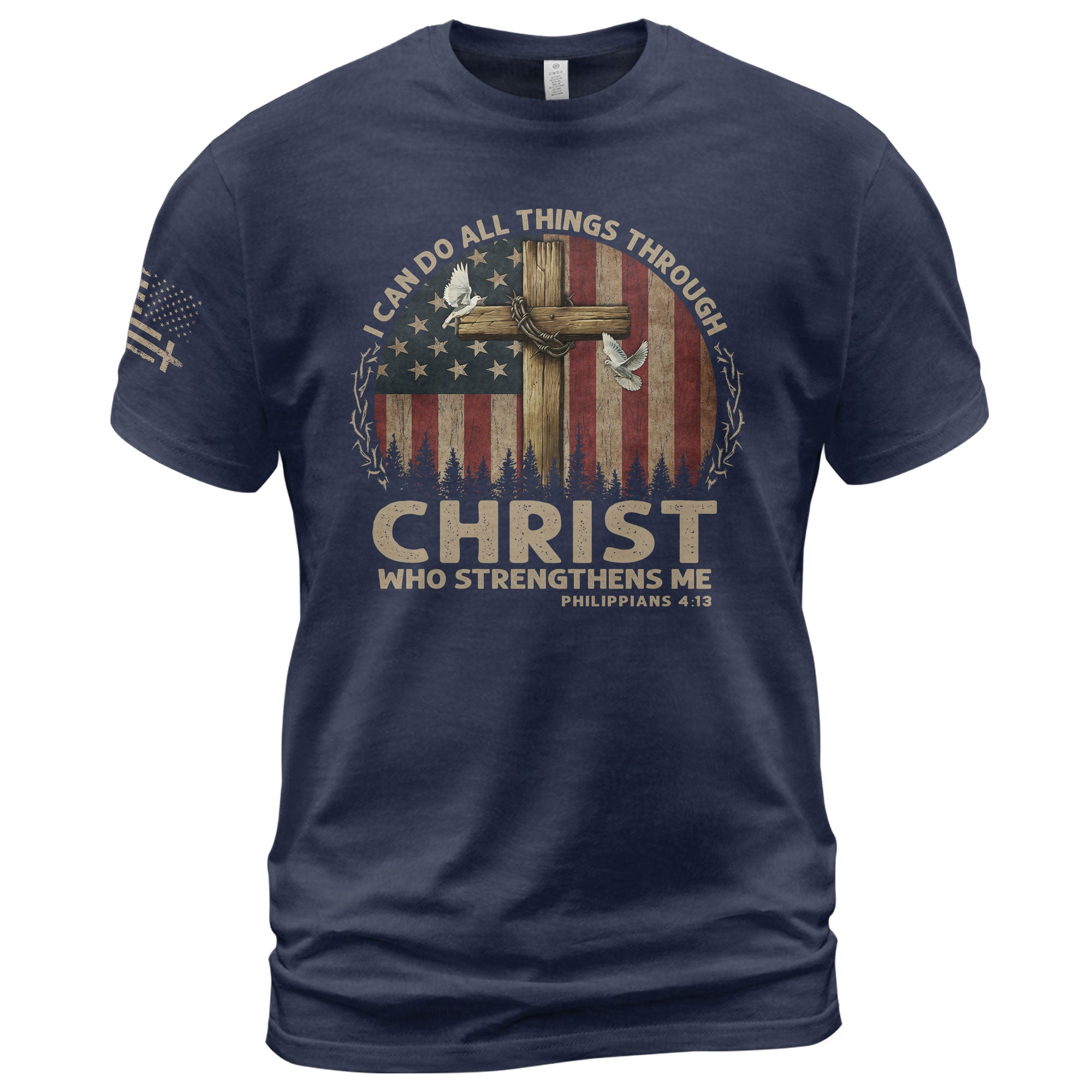 I Can Do All Things Through Christ Shirt – Philippians 4:13 Tee