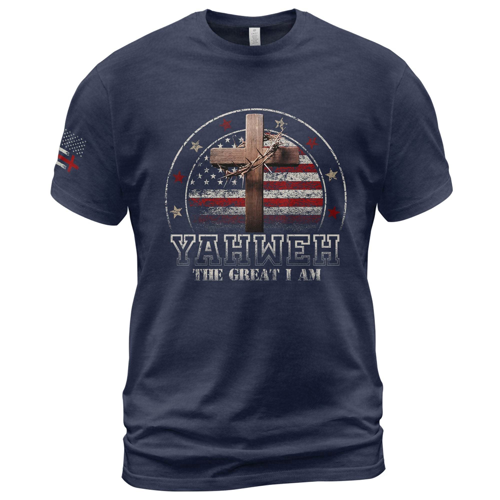 Yahweh – The Great I Am T-Shirt - Rust Field Wear