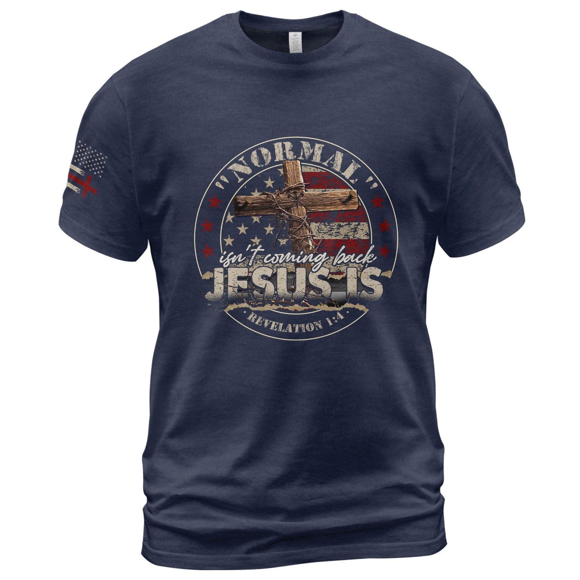 “Jesus Is Coming — Normal Isn’t” T-Shirt - Rust Field Wear