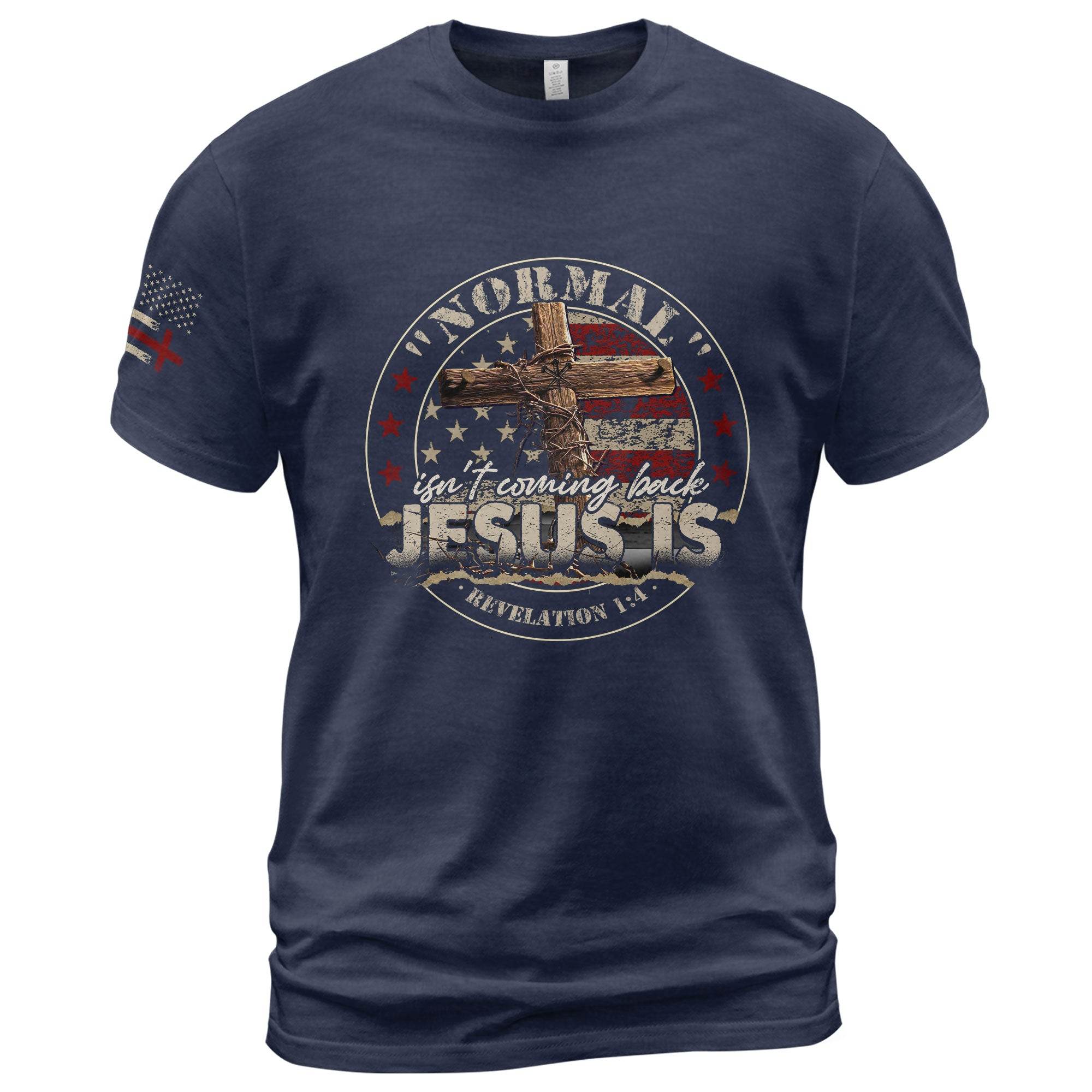 “Jesus Is Coming — Normal Isn’t” T-Shirt - Rust Field Wear