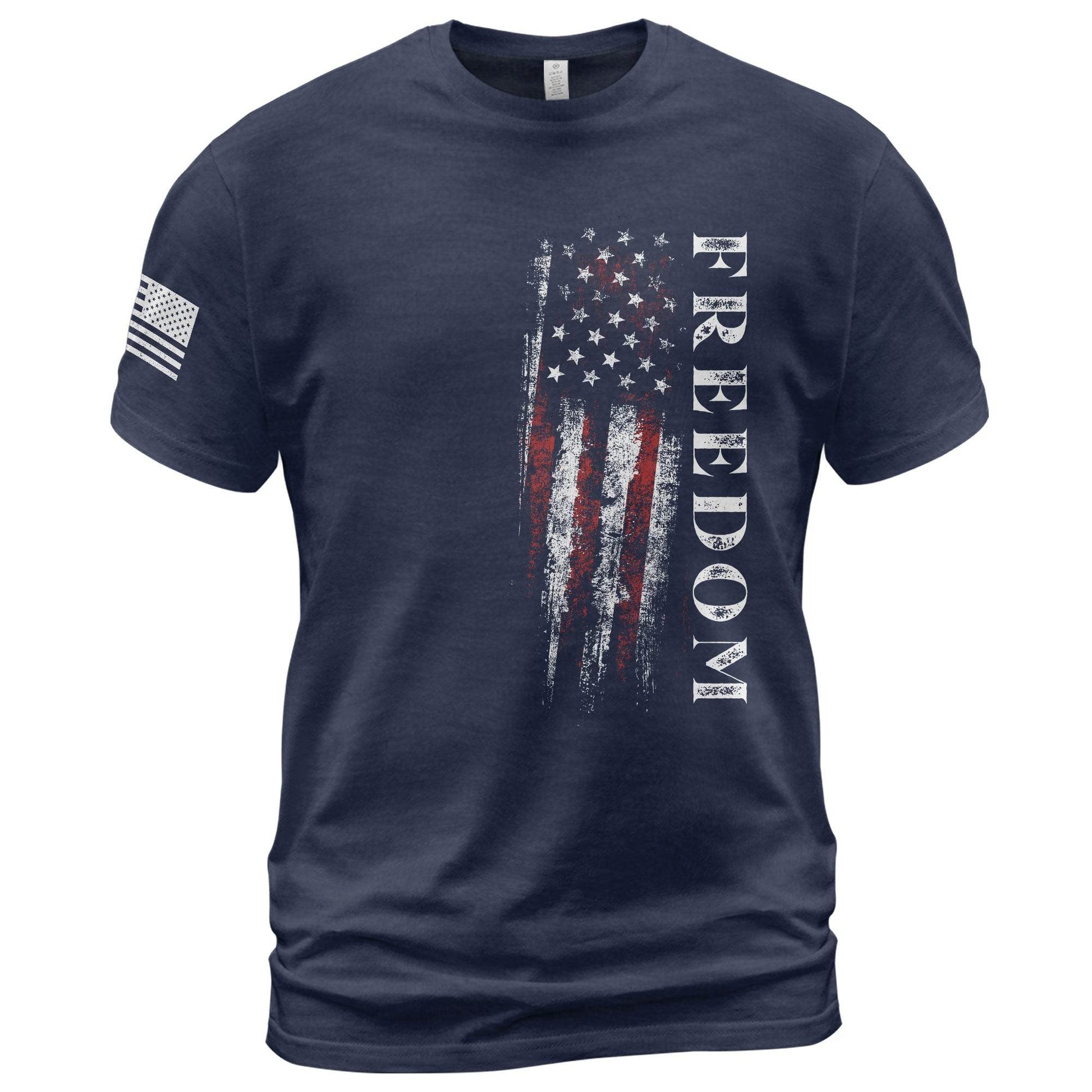 'The Battle for Freedom' Patriotic T-Shirt - Rust Field Wear