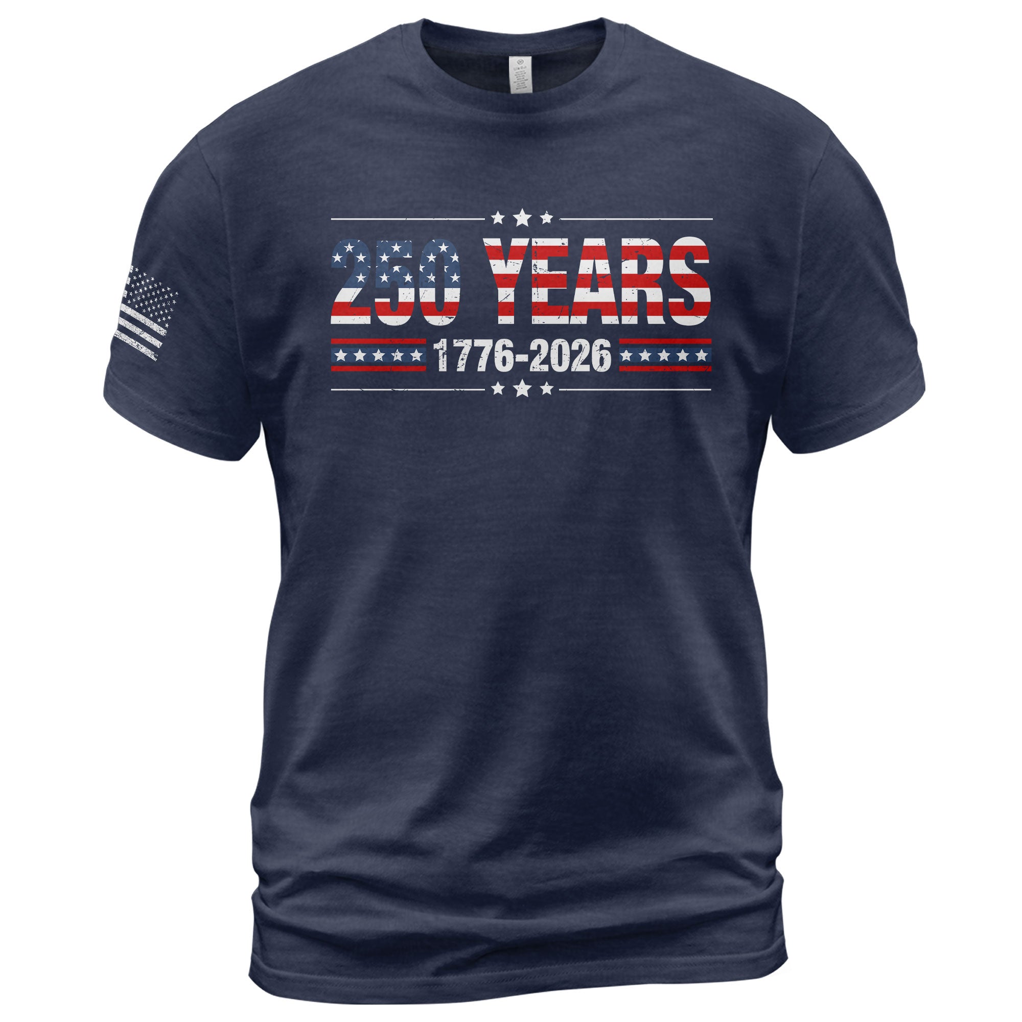 250 Years USA Independence Shirt – Classic Stars & Stripes 1776–2026 Tee