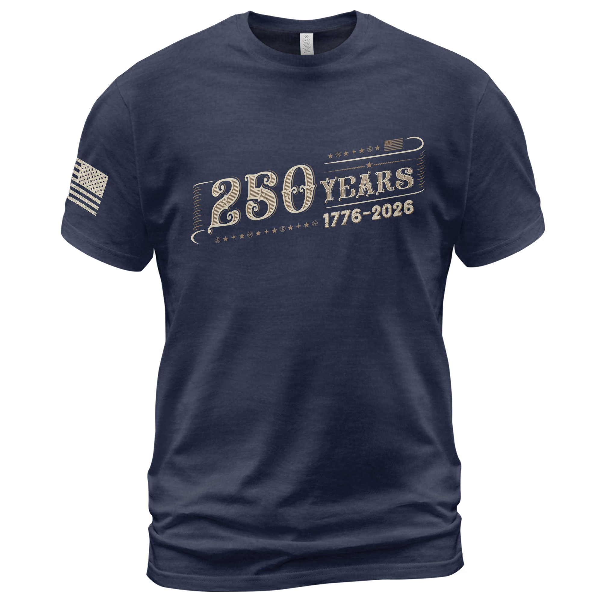 250 Years Independence Anniversary T-Shirt – 1776–2026 Vintage American Heritage Tee