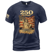 USA 250th Anniversary 250 Years Shirt 1776-2026 Patriotic - Rust Field Wear