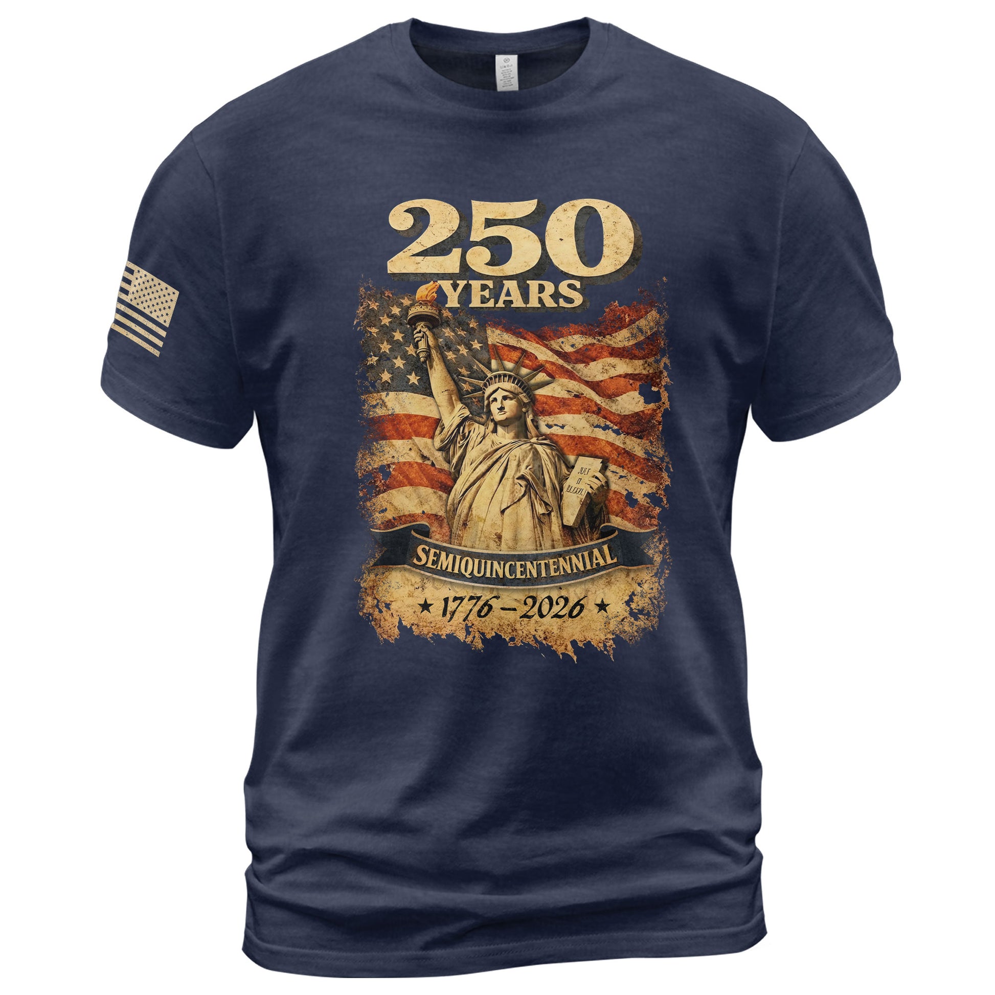 USA 250th Anniversary 250 Years Shirt 1776-2026 Patriotic - Rust Field Wear