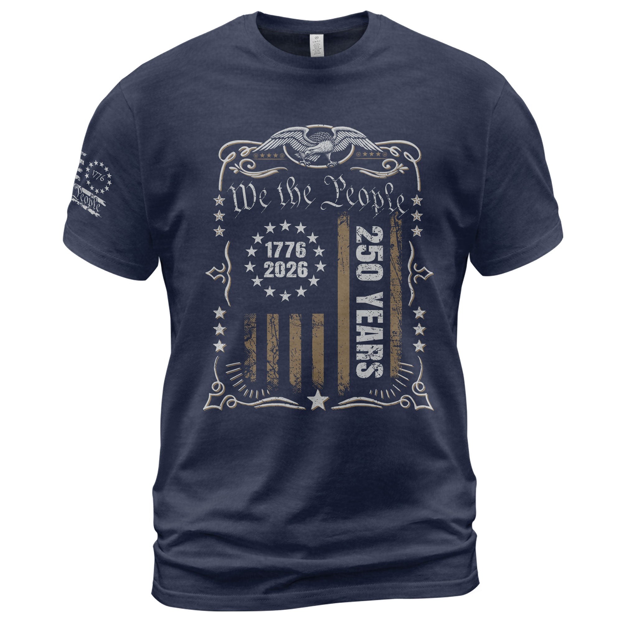 USA 250th Anniversary Shirt 1776-2026 We The People Patriotic Heritage American