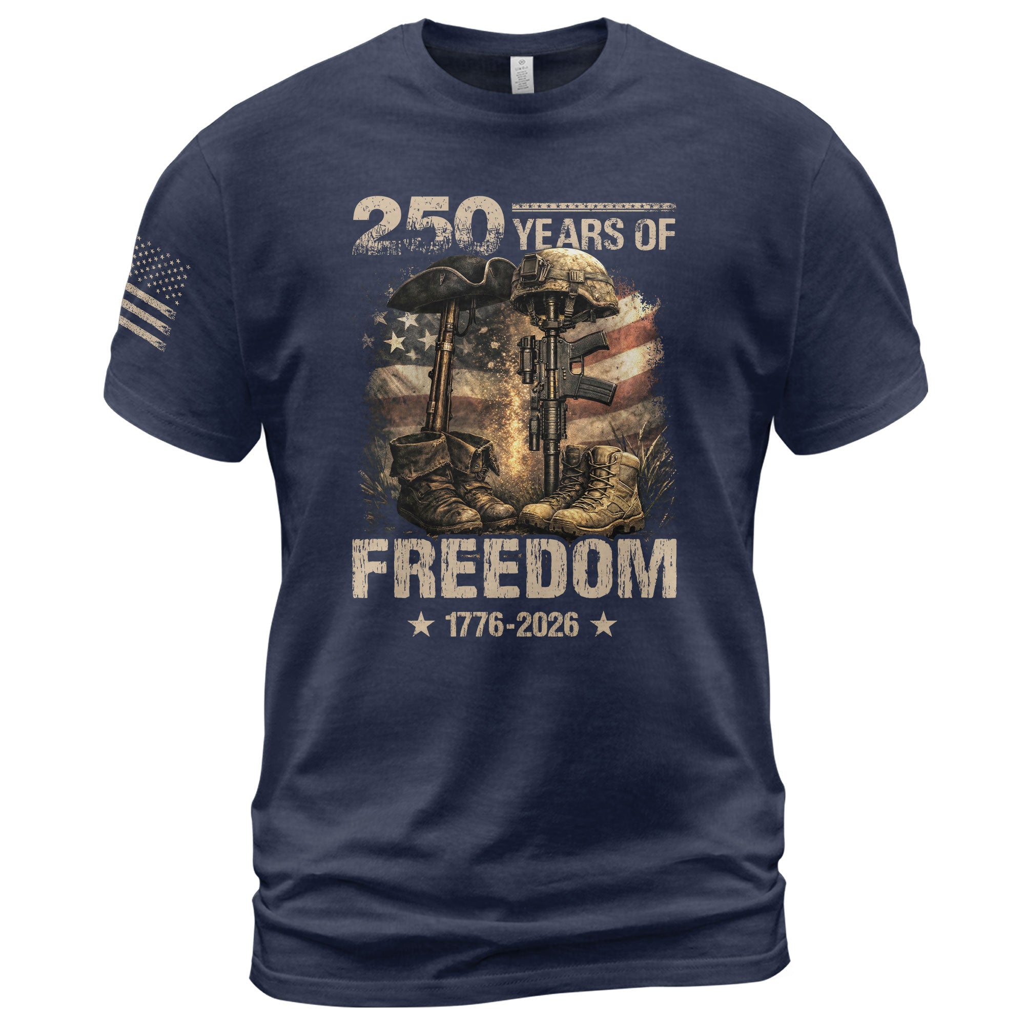Honoring Past & Present – Semiquincentennial America 250 Shirt