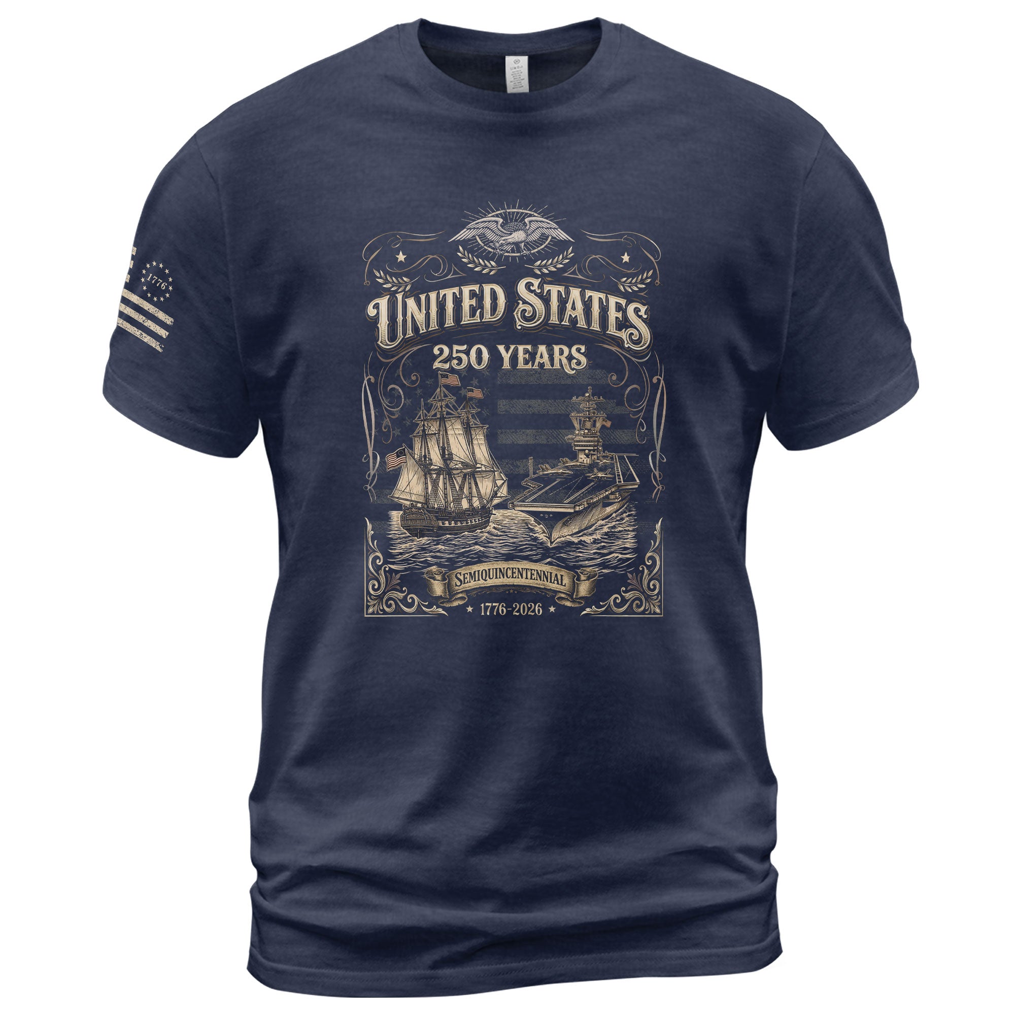 USA 250 Years Anniversary Shirt 1776–2026, Semiquincentennial Freedom Heritage Apparel