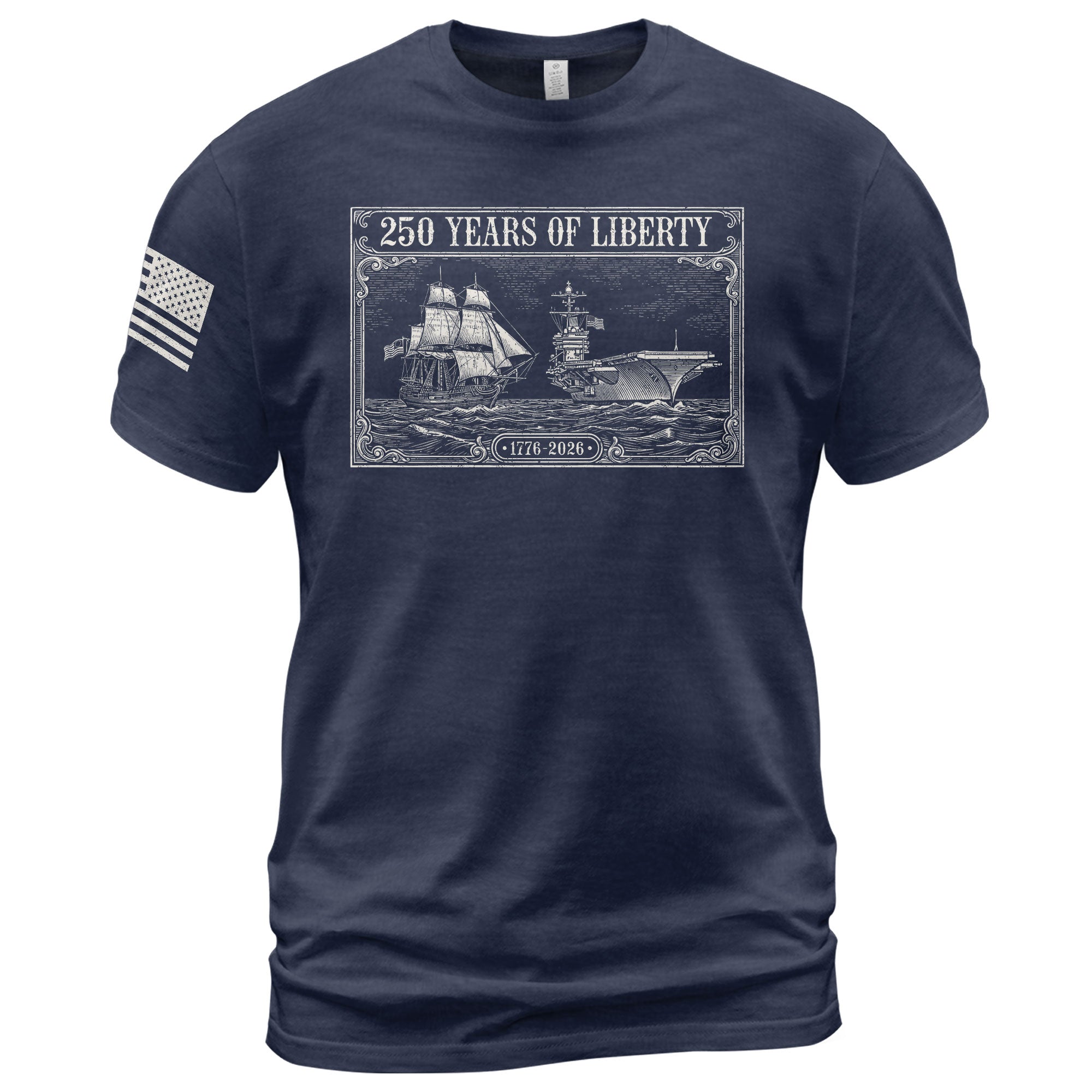 American 250th Anniversary Shirt Patriotic Freedom Legacy Since 1776