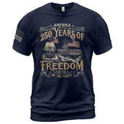 1776–2026 American Freedom Celebration 250th Anniversary Shirt - Rust Field Wear