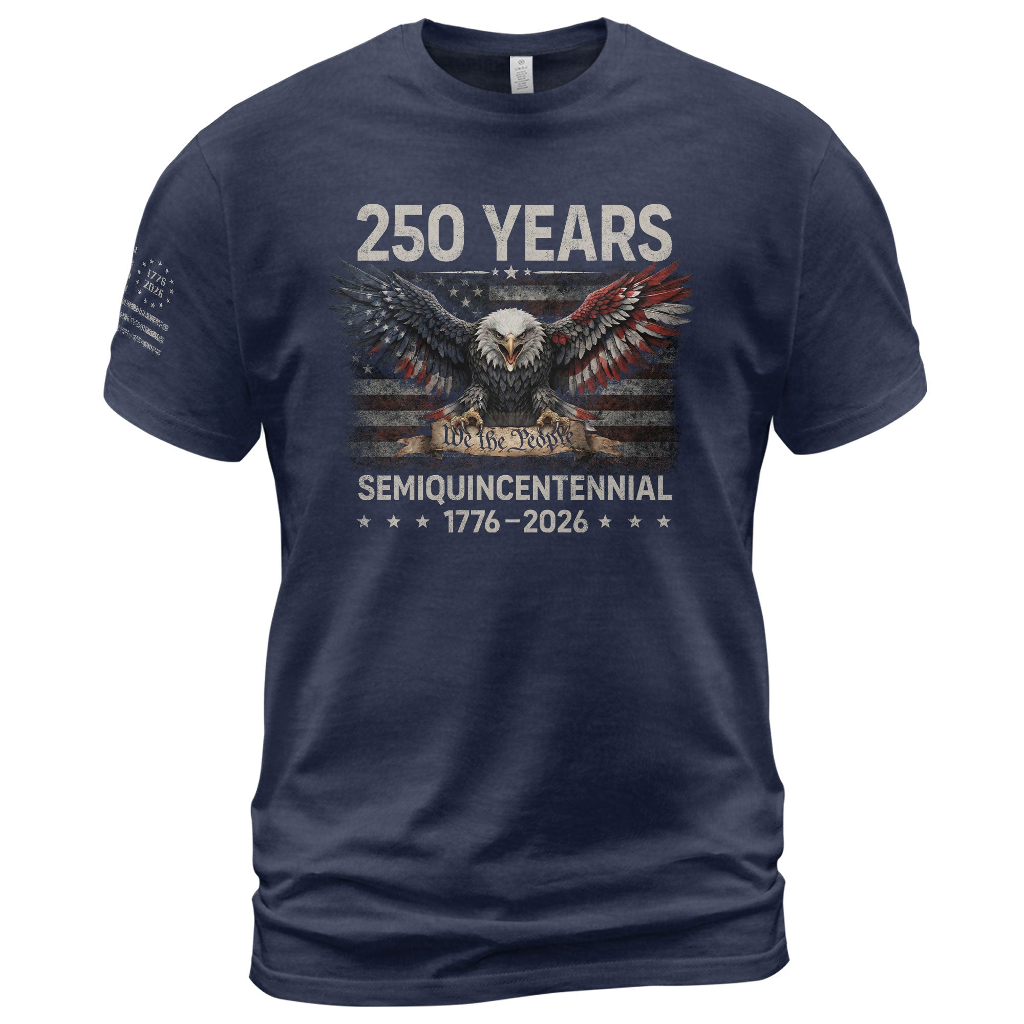 USA 1776–2026 250th Anniversary Shirt, Semiquincentennial Eagle Spirit of Freedom